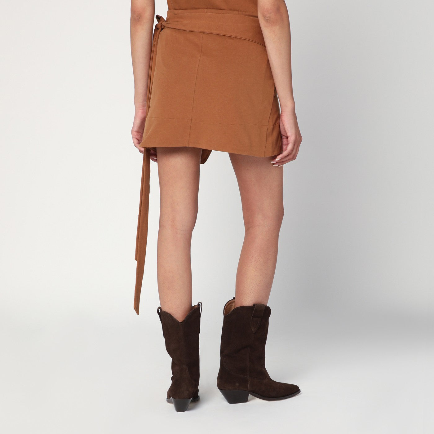 Isabel Marant Caramel-Coloured Berenice Skirt Women ISABEL MARANT
