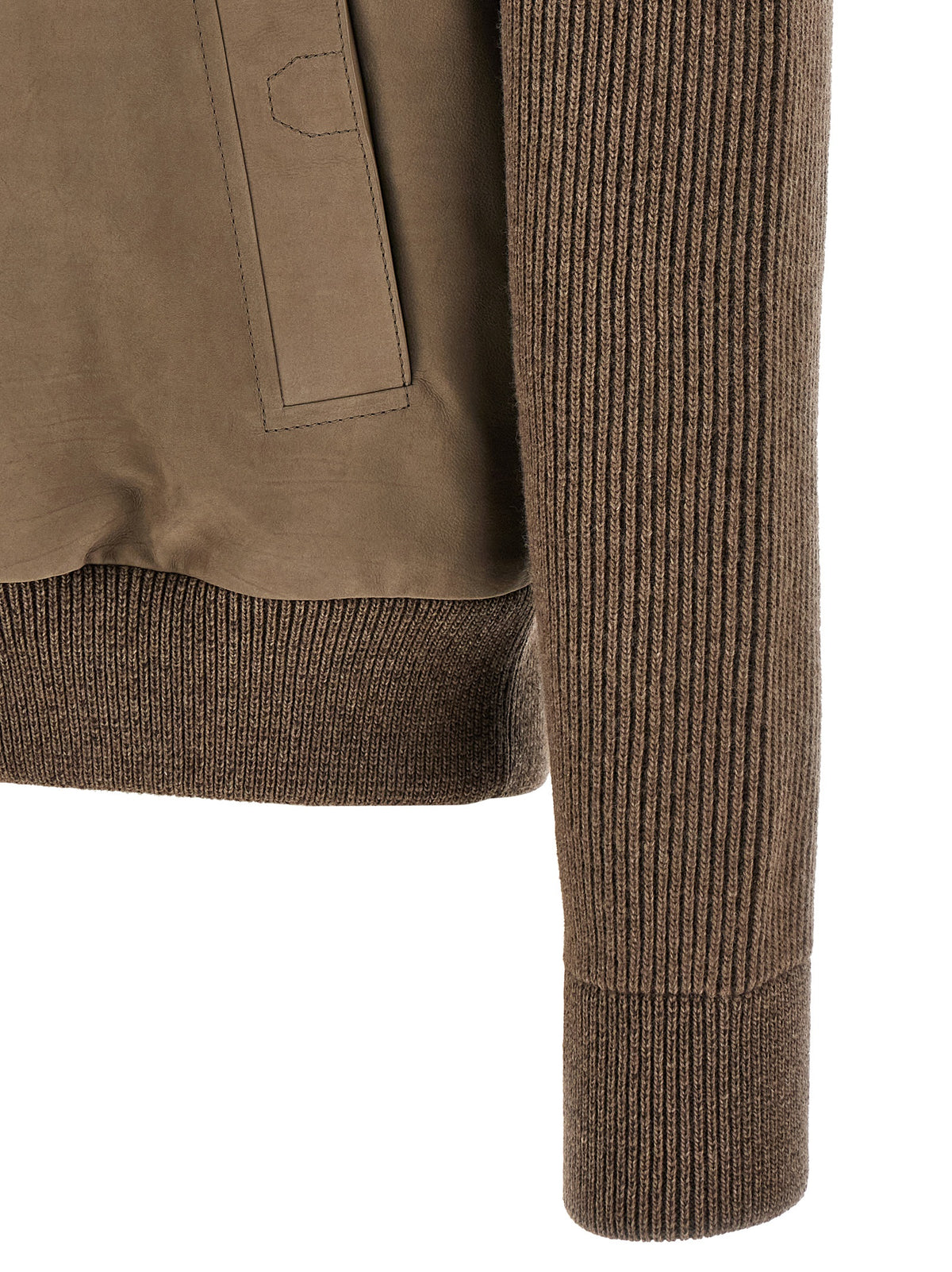 Brioni Men Brown Hybrid Jacket BRIONI