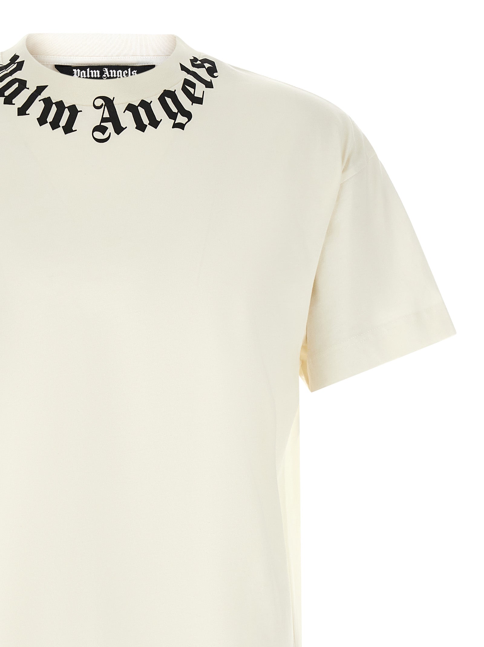 Palm Angels Men 'Neck Logo' T-Shirt PALM ANGELS