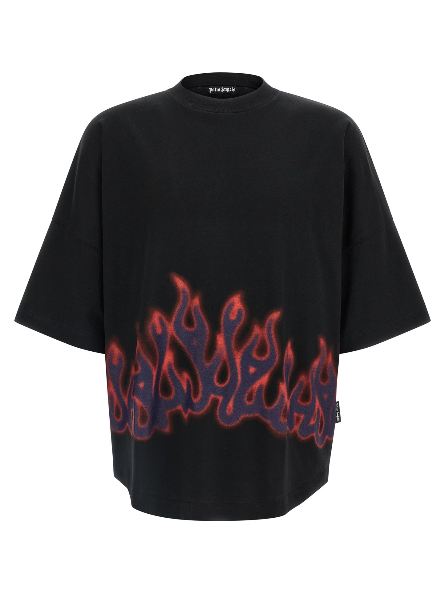 Palm Angels Men 'Flames' T-Shirt PALM ANGELS