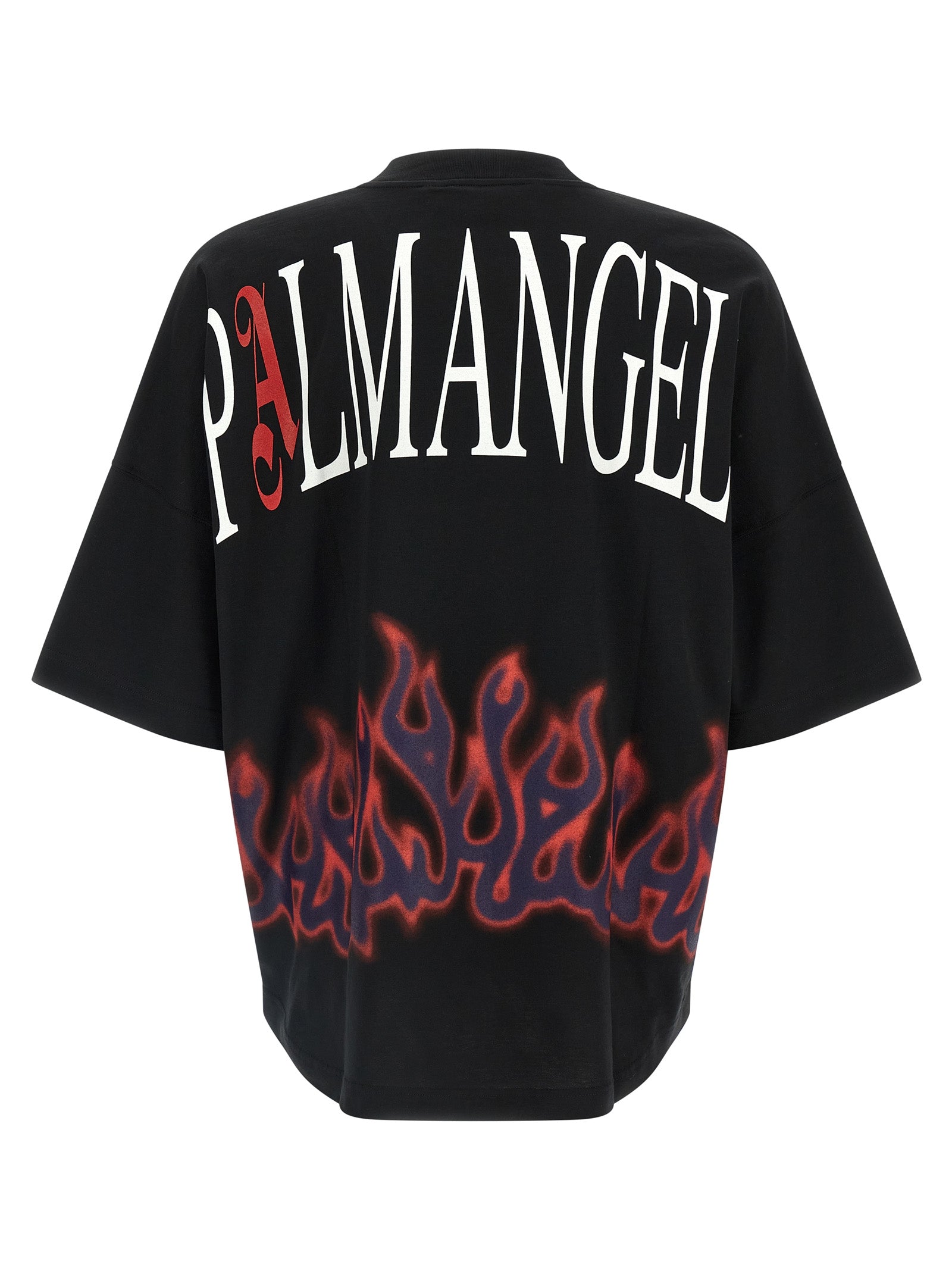 Palm Angels Men 'Flames' T-Shirt PALM ANGELS