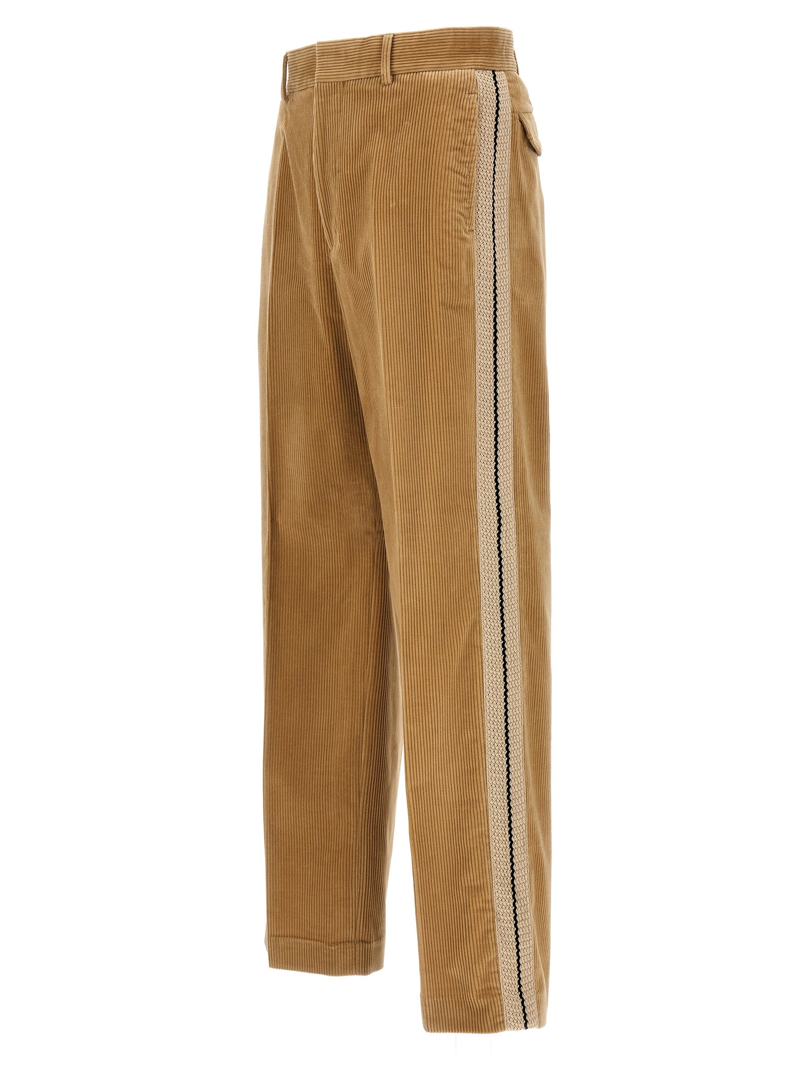 Palm Angels Men 'Corduory Suit Tape' Pants PALM ANGELS