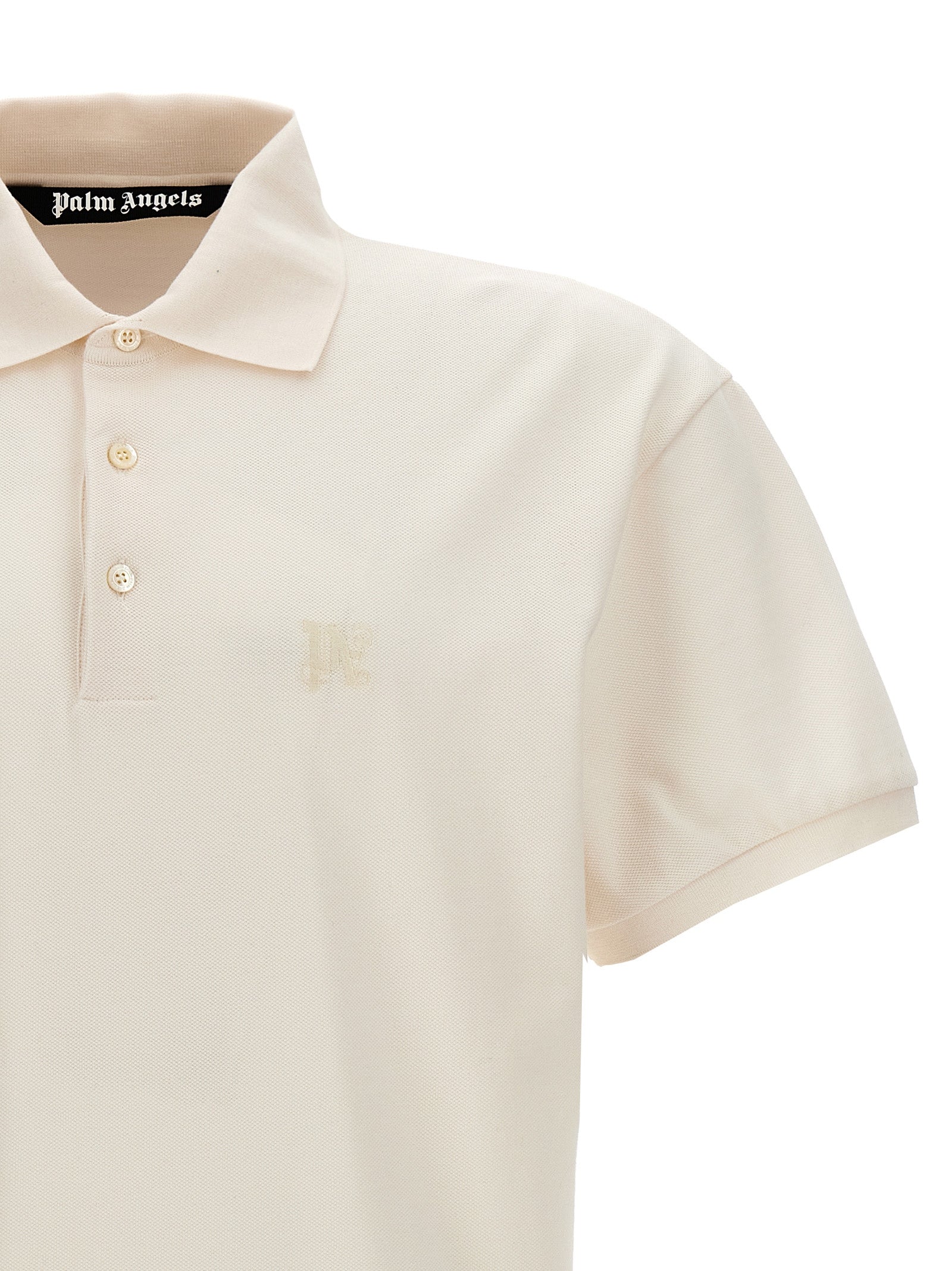Palm Angels Men 'Monogram' Polo Shirt PALM ANGELS