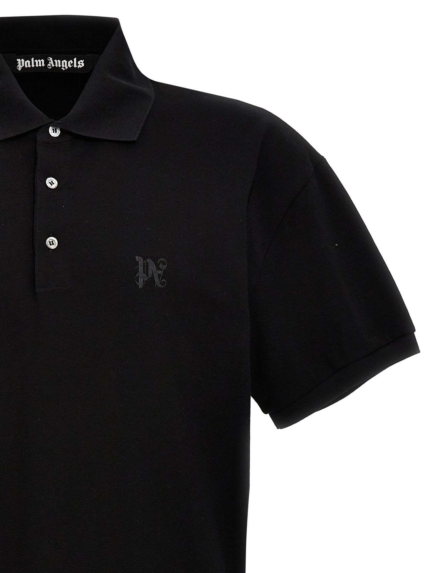 Palm Angels Men 'Monogram' Polo Shirt PALM ANGELS