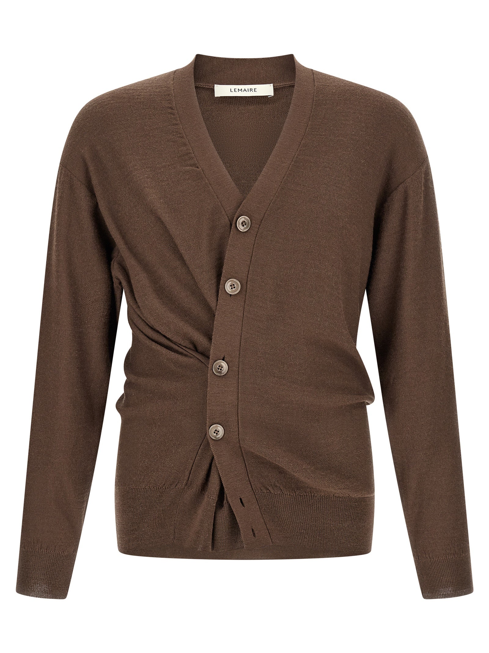 Lemaire Men 'Relaxed Twisted' Cardigan LEMAIRE