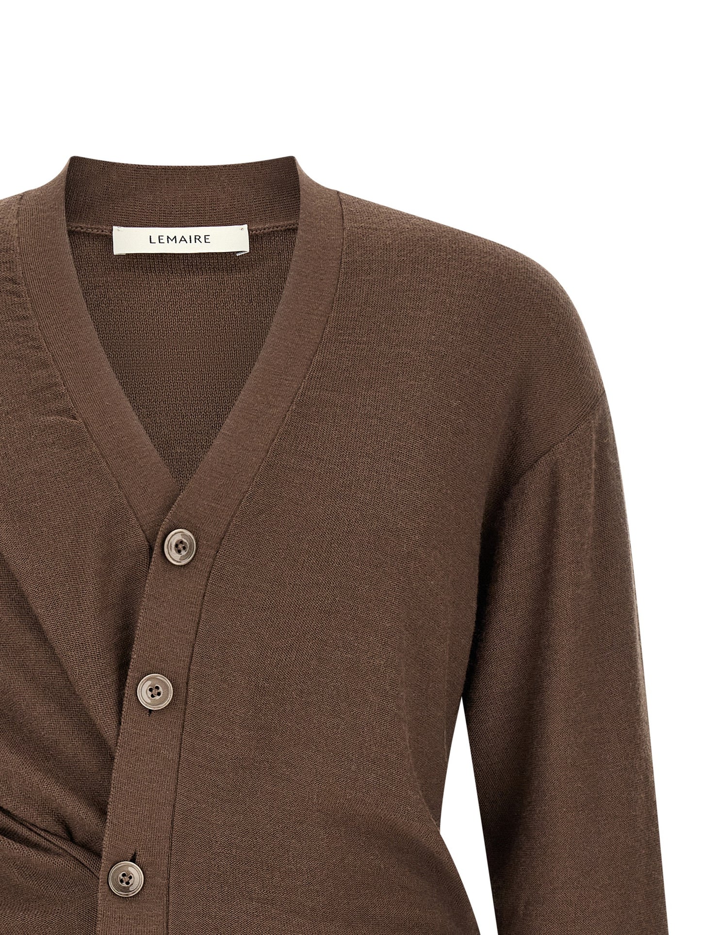 Lemaire Men 'Relaxed Twisted' Cardigan LEMAIRE