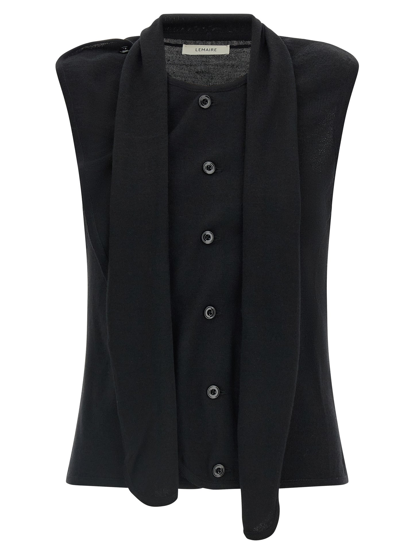 Lemaire Women Draped Panel Vest LEMAIRE