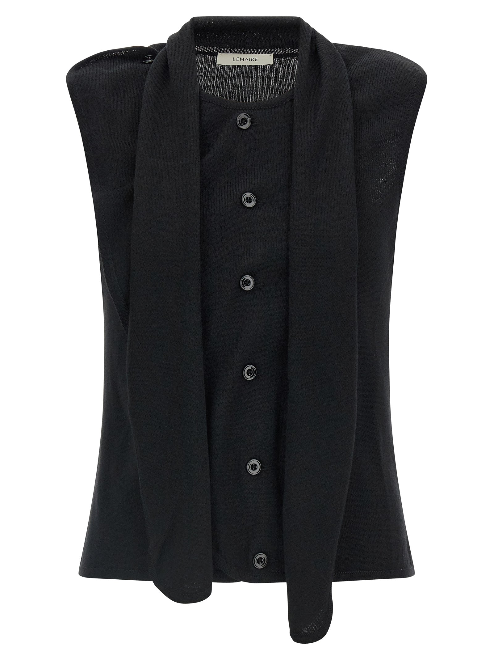 Lemaire Women Draped Panel Vest LEMAIRE