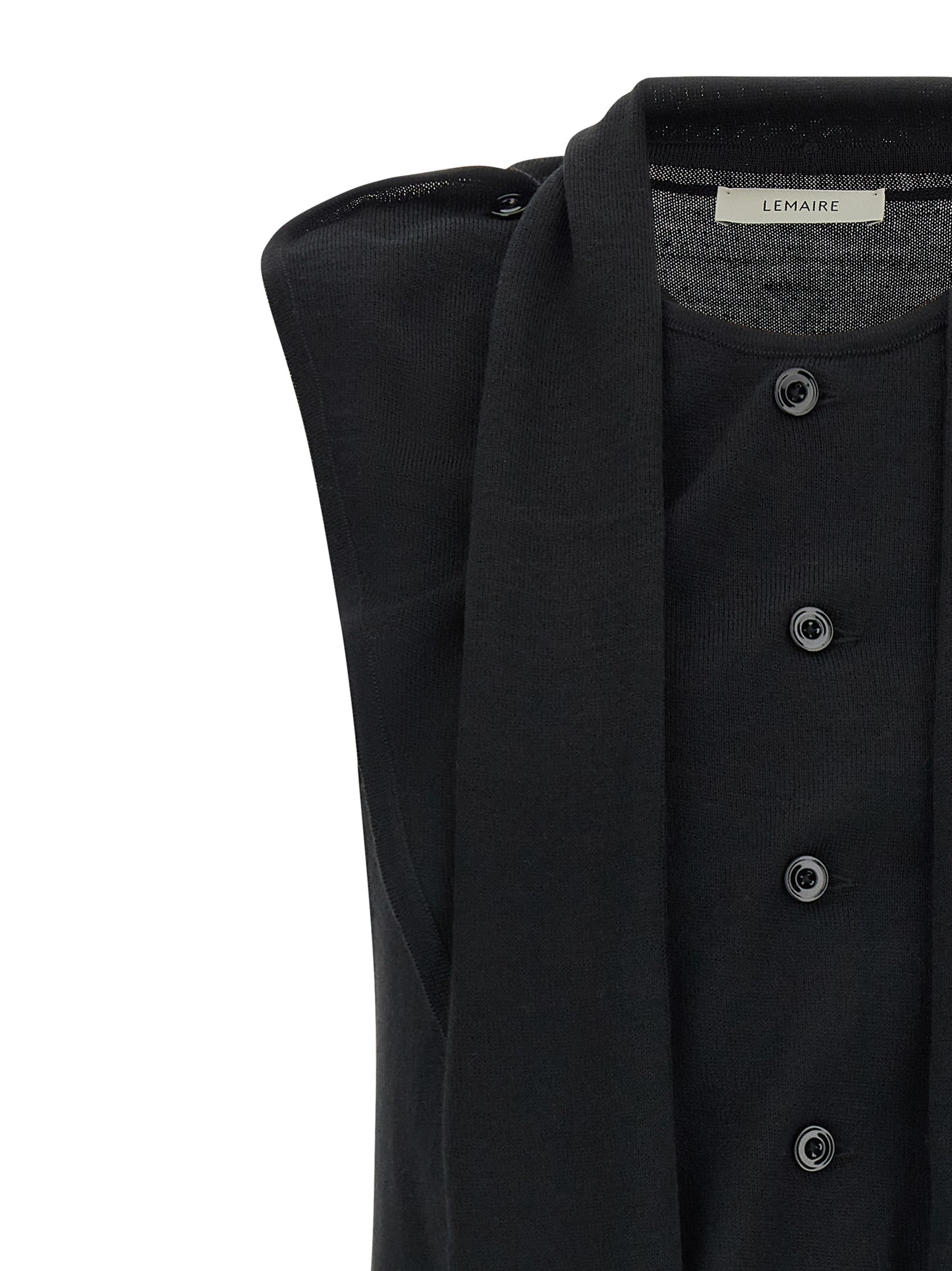 Lemaire Women Draped Panel Vest LEMAIRE