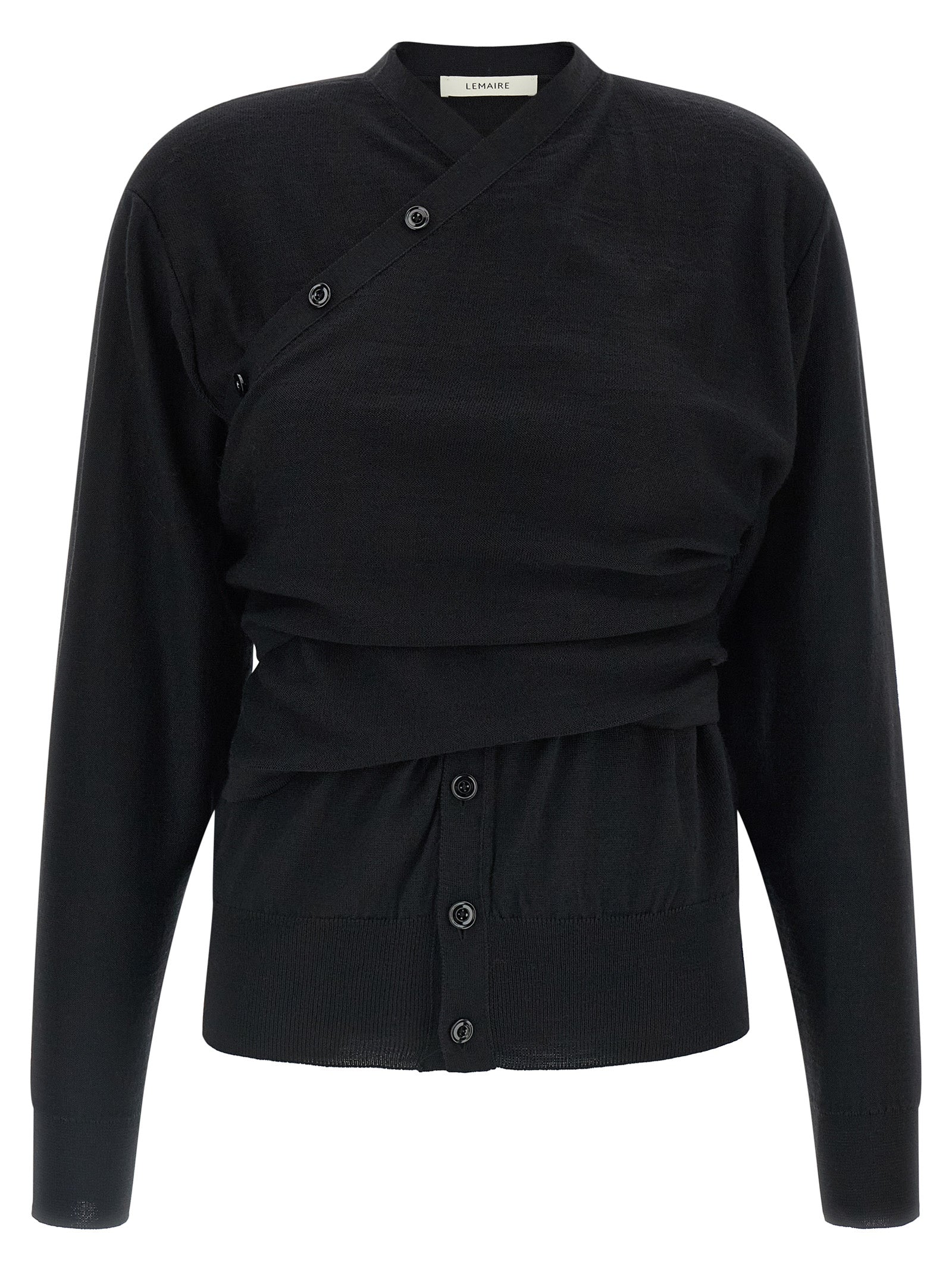 Lemaire Women Trompe L'oeil Construction Cardigan LEMAIRE