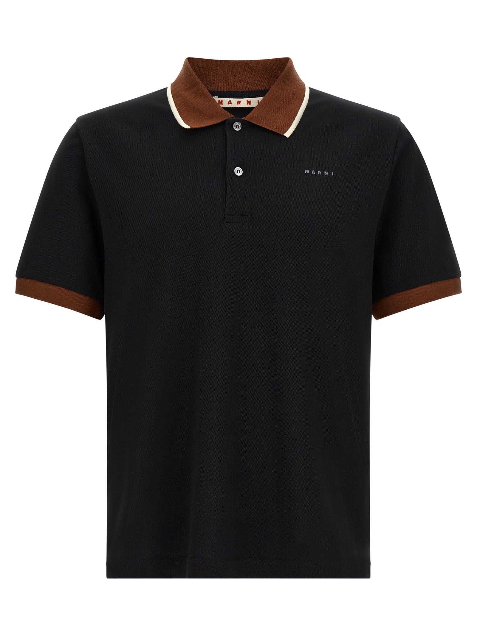 Marni Men Polo With Contrasting Details MARNI