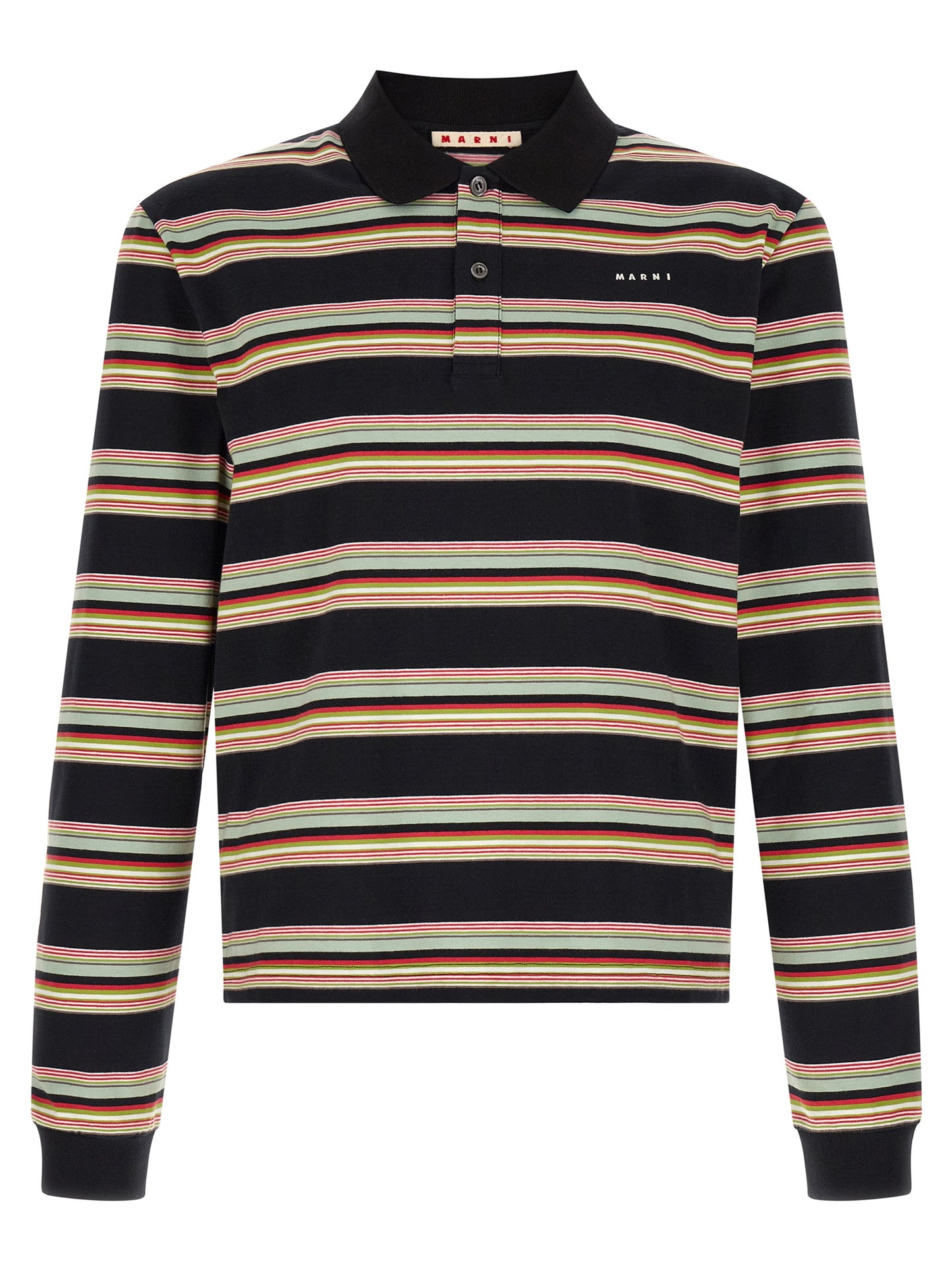 Marni Men Striped Polo Shirt MARNI
