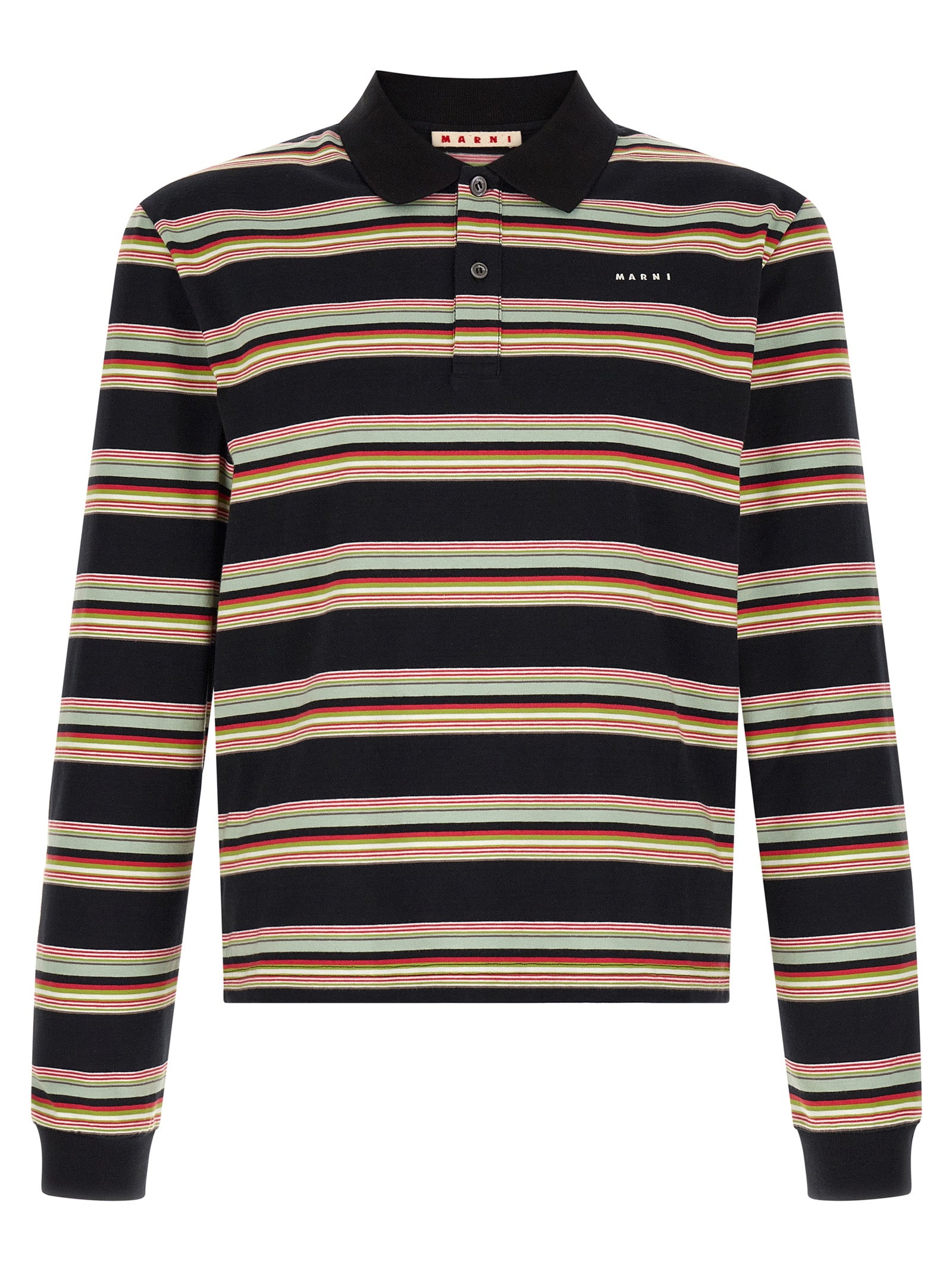 Marni Men Striped Polo Shirt MARNI