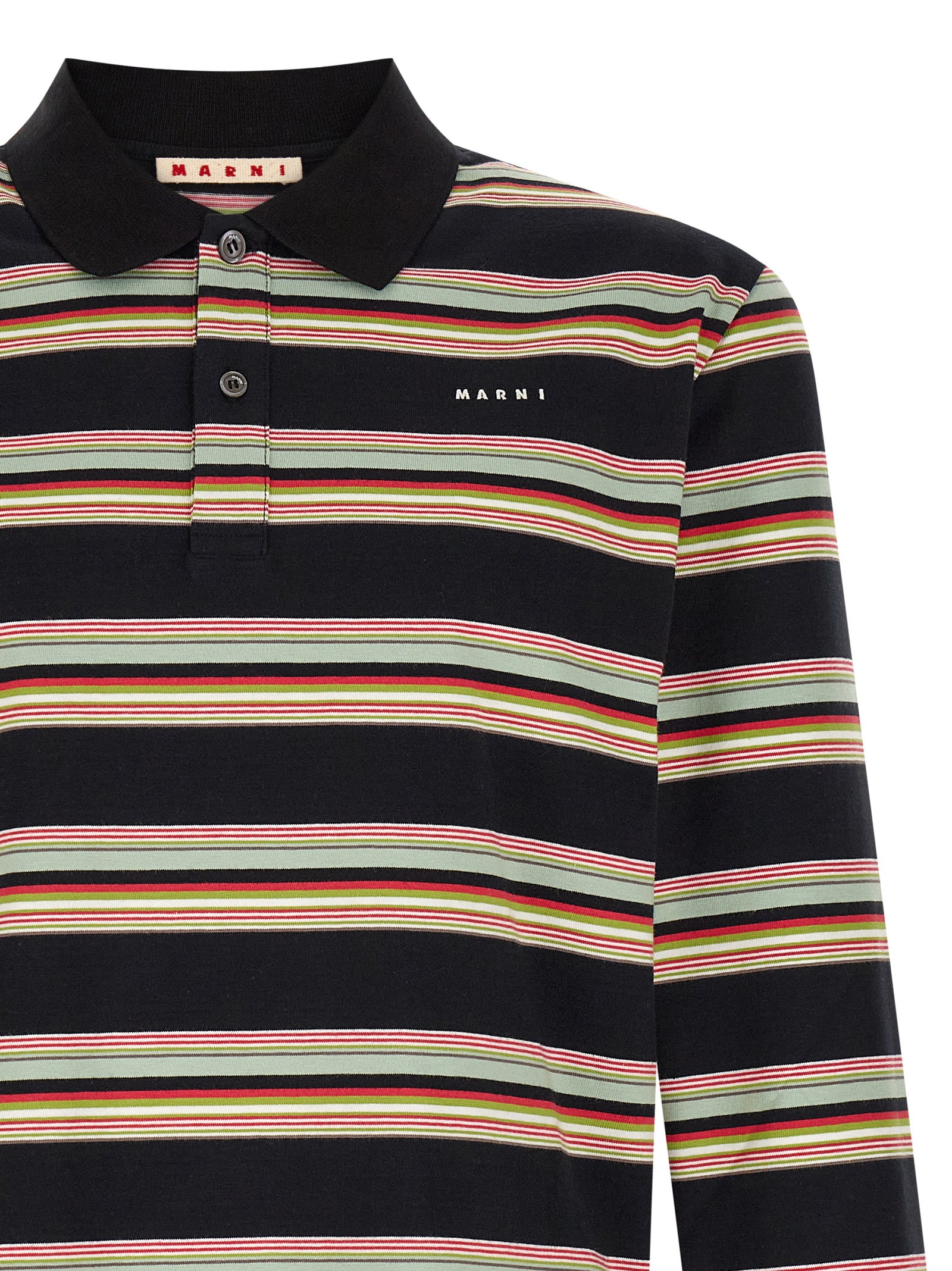 Marni Men Striped Polo Shirt MARNI