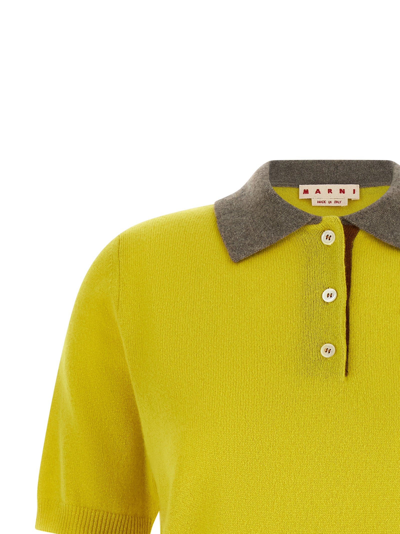Marni Women Cashmere Polo Shirt MARNI