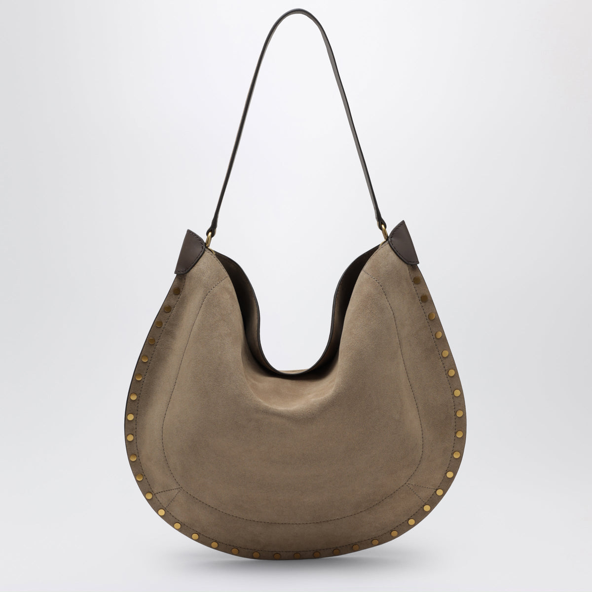 Isabel Marant Taupe Suede Shoulder Bag Women ISABEL MARANT