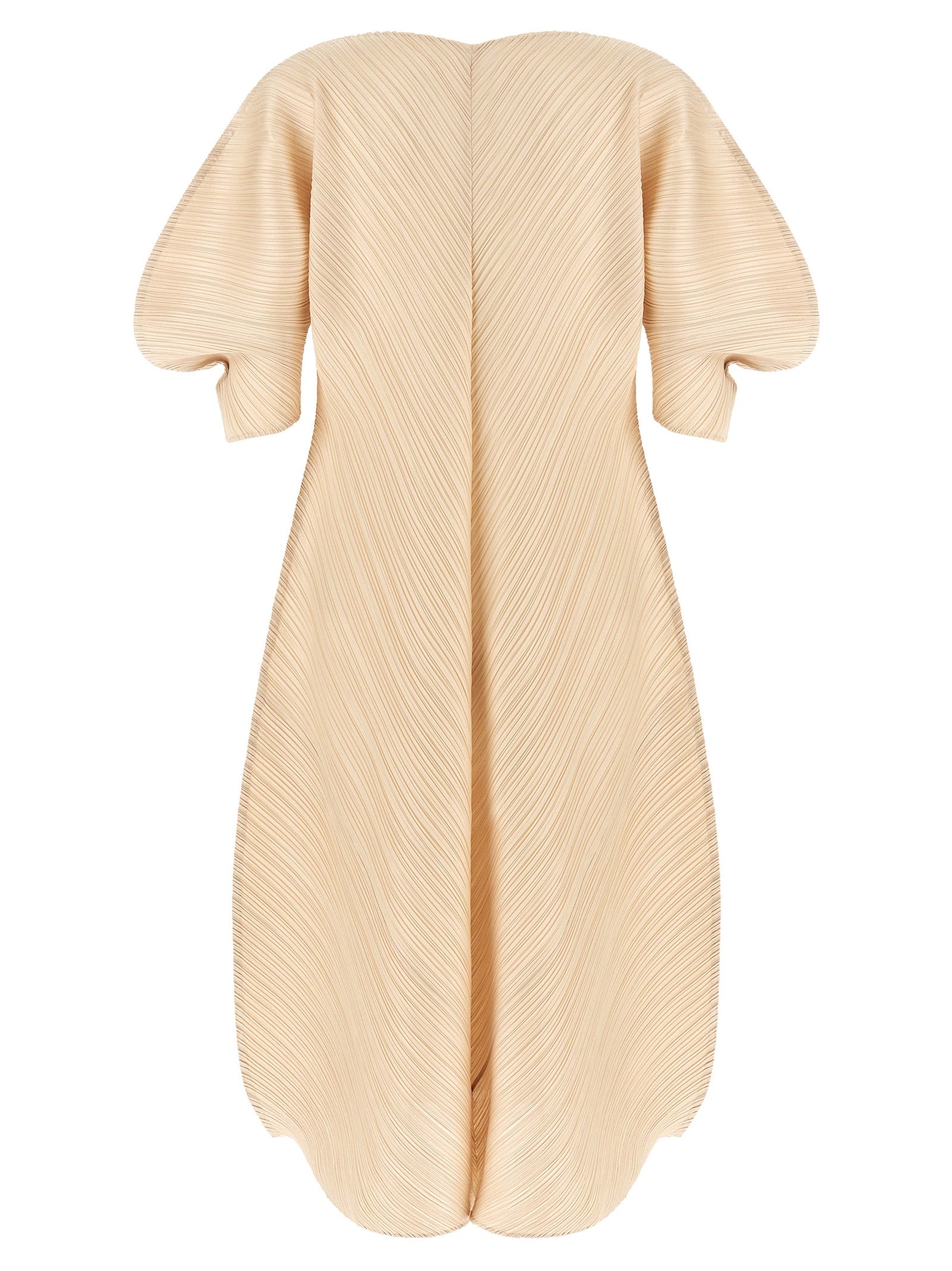 Pleats Please Issey Miyake Women Sculptural Sleeve Dress PLEATS PLEASE ISSEY MIYAKE