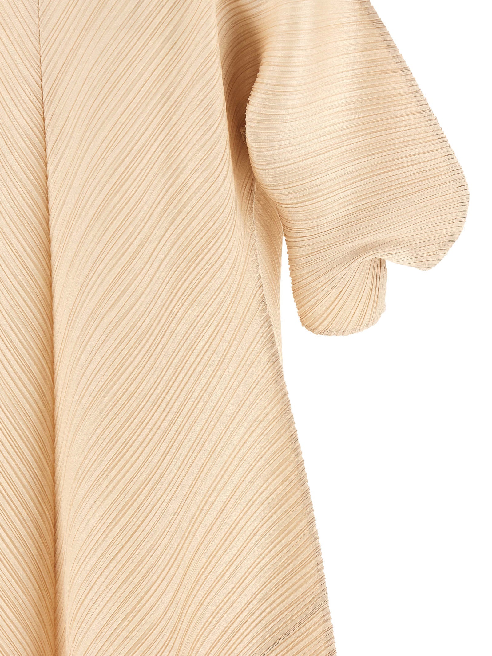 Pleats Please Issey Miyake Women Sculptural Sleeve Dress PLEATS PLEASE ISSEY MIYAKE