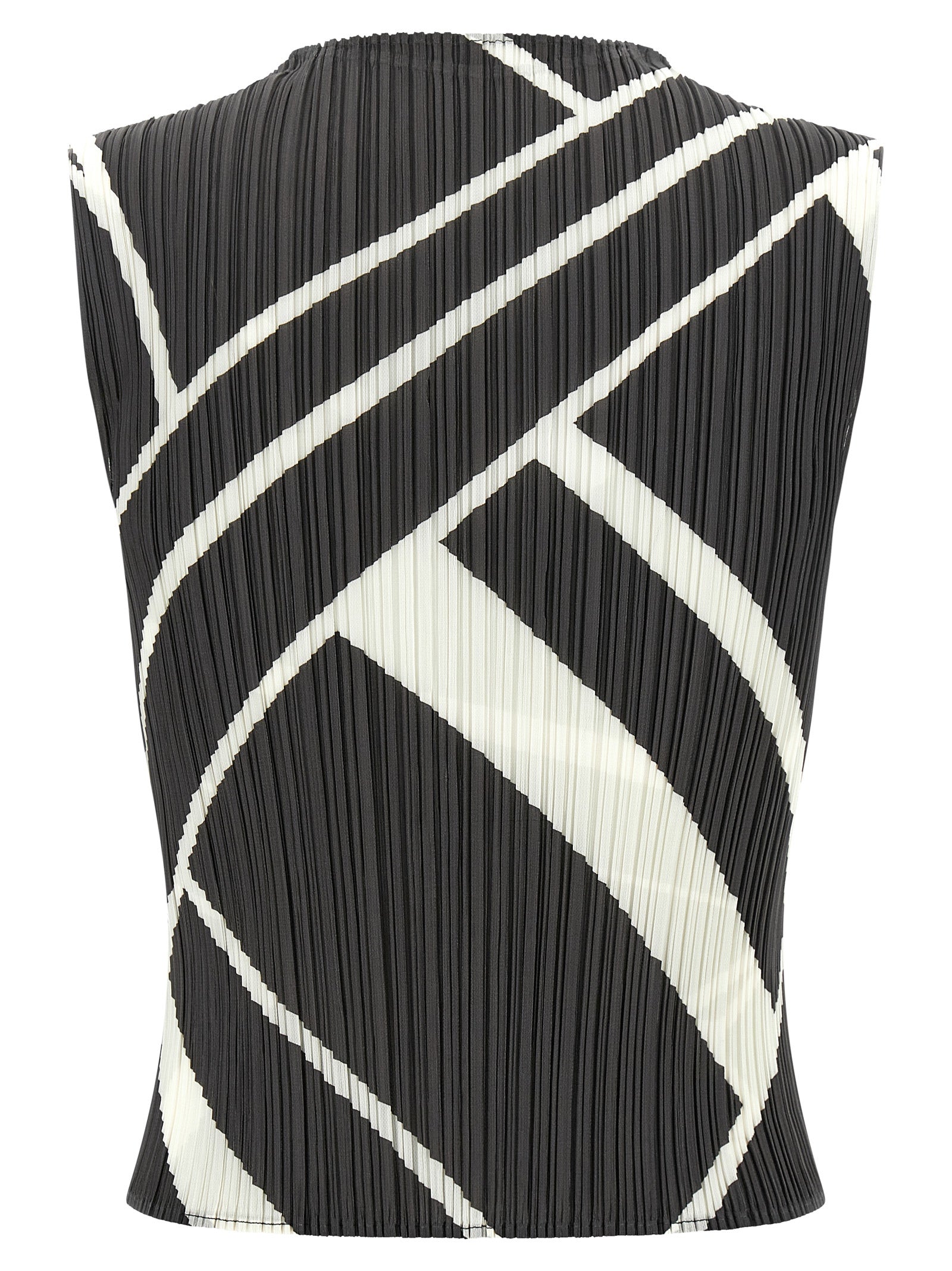 Pleats Please Issey Miyake Women 'Fold Line' Blouse PLEATS PLEASE ISSEY MIYAKE