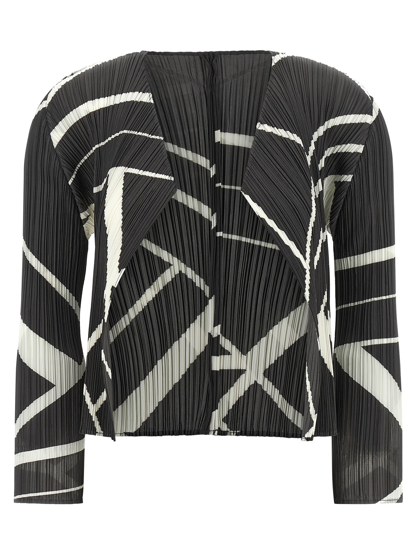 Pleats Please Issey Miyake Women 'Fold Line' Cardigan PLEATS PLEASE ISSEY MIYAKE