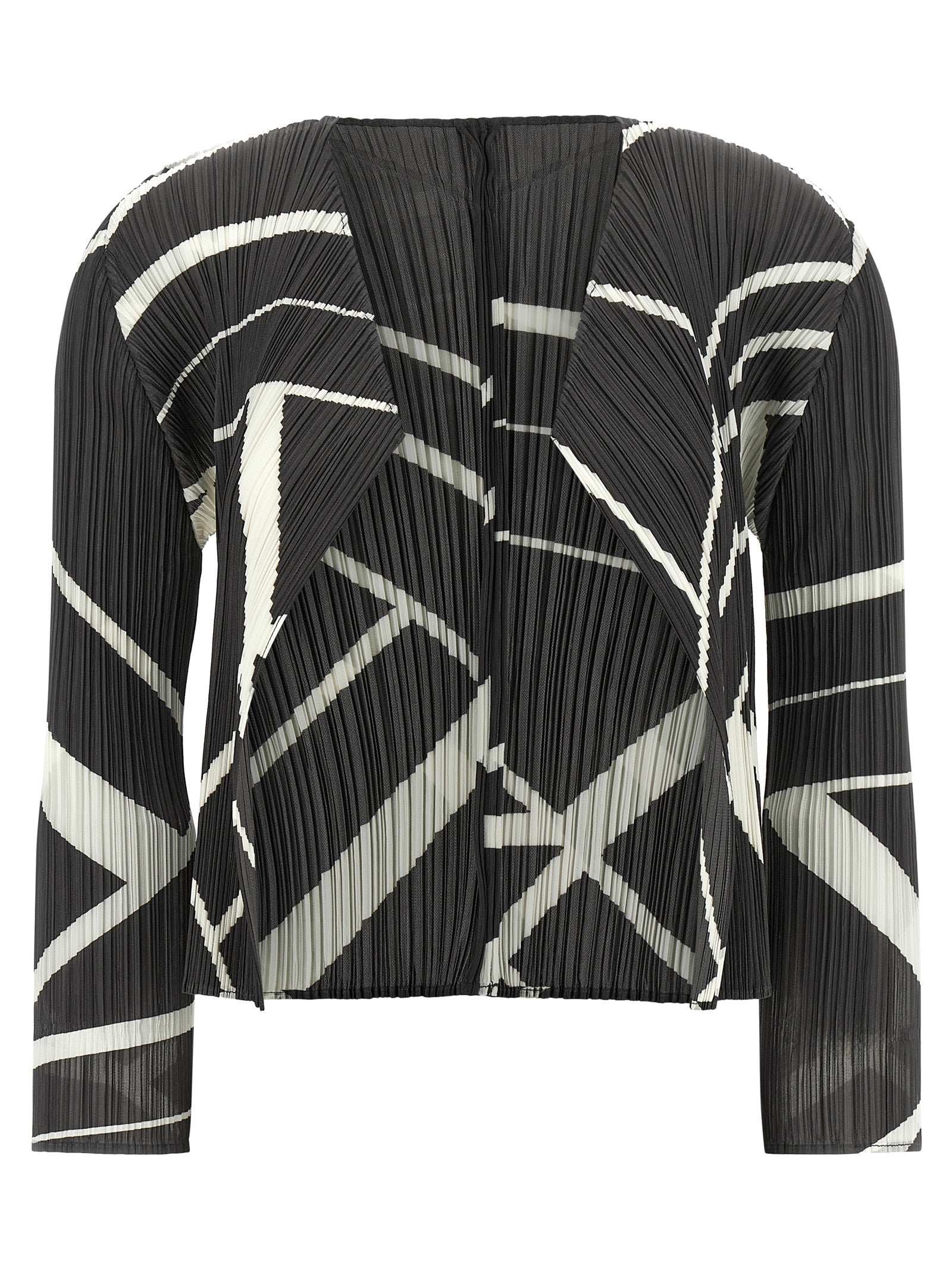 Pleats Please Issey Miyake Women 'Fold Line' Cardigan PLEATS PLEASE ISSEY MIYAKE