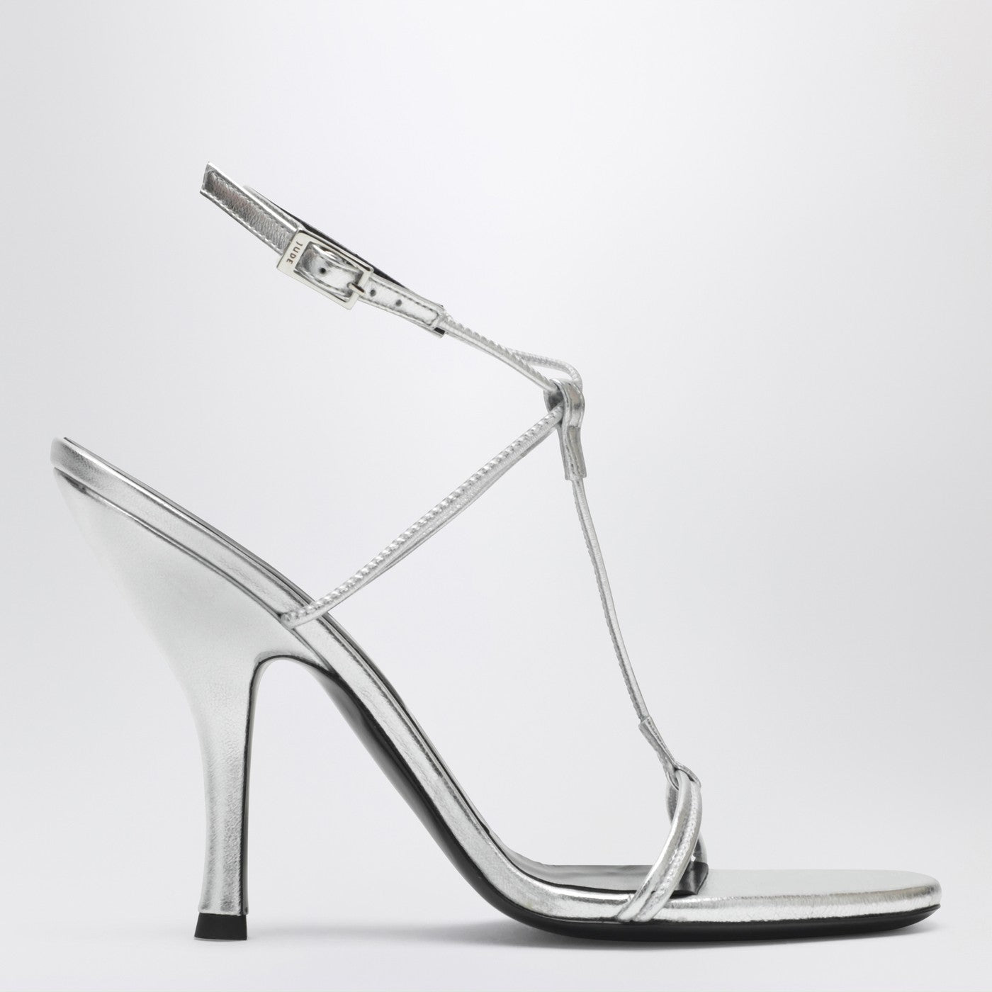 Jude Mixer Sandal In Silver Leather Women Jude