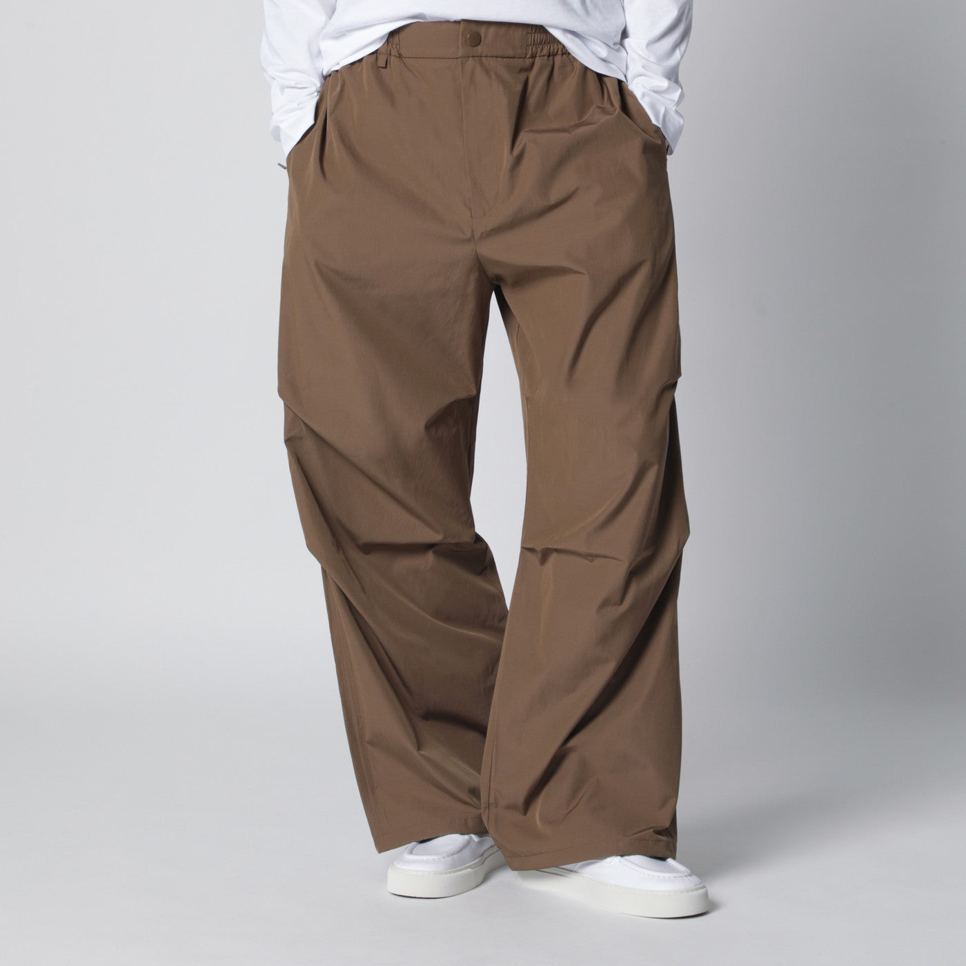 A.P.C. Brown Baggy Trousers Men A.P.C.