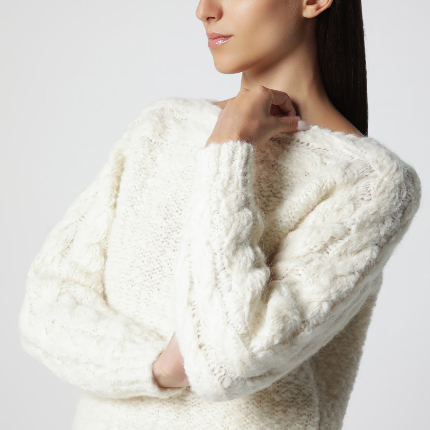 Isabel Marant Ã‰Cru Wool-Blend Sweater Women ISABEL MARANT