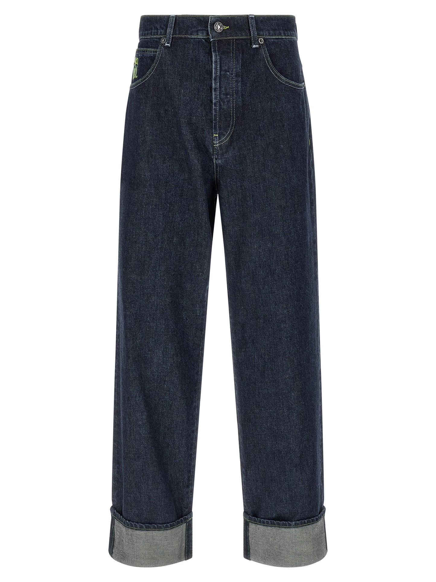 Marni Men Logo Embroidery Jeans MARNI
