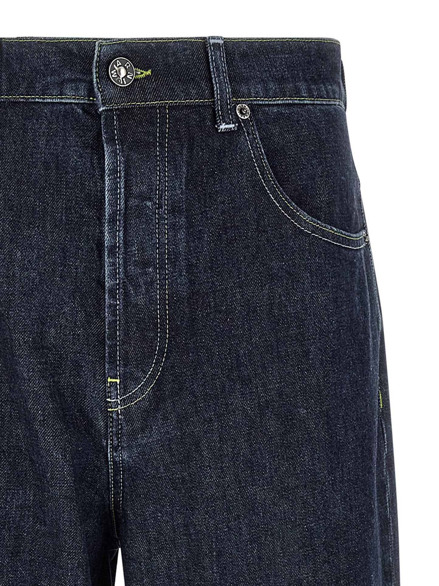 Marni Men Logo Embroidery Jeans MARNI