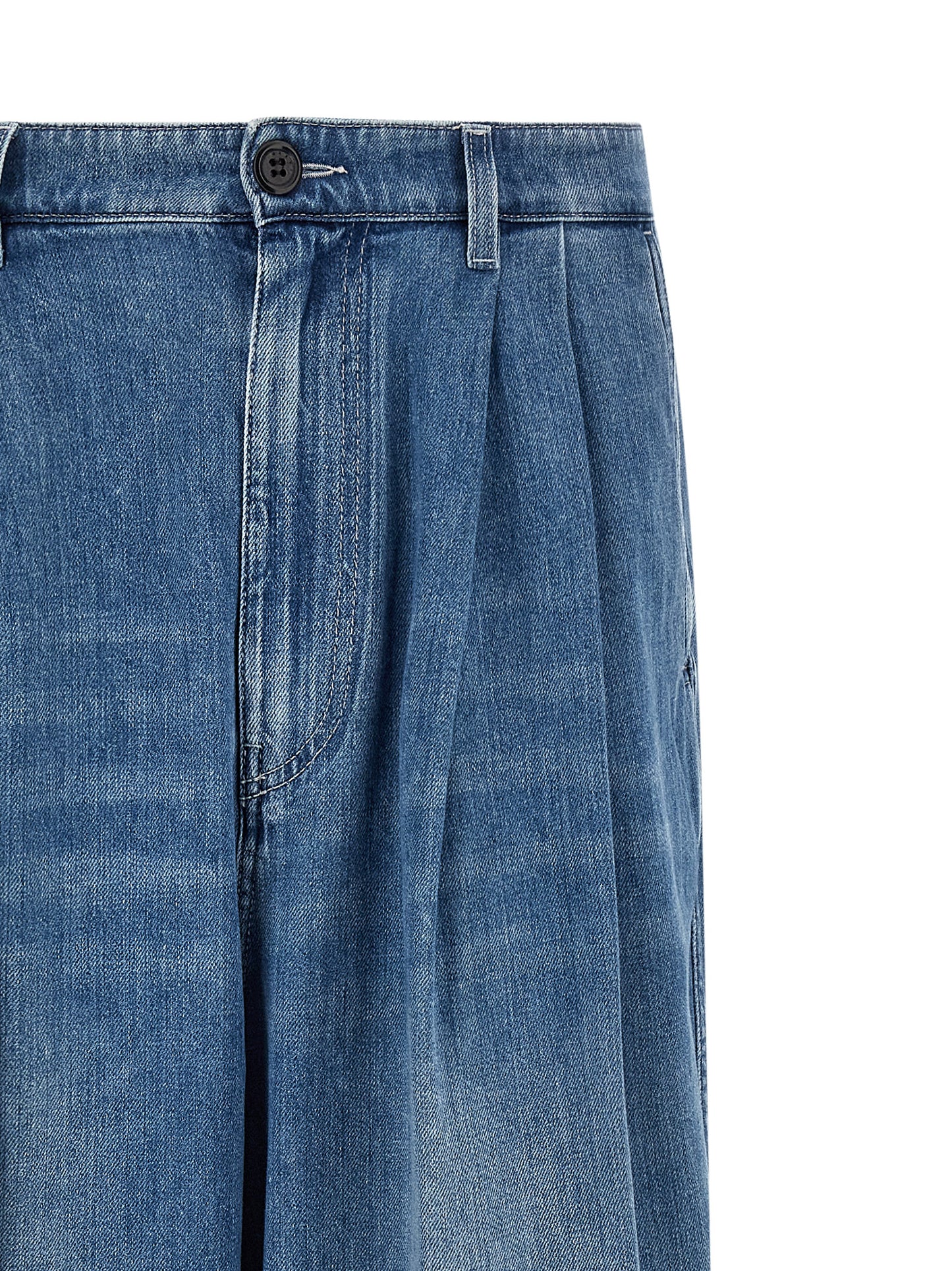 Marni Men Double Pleated Jeans MARNI