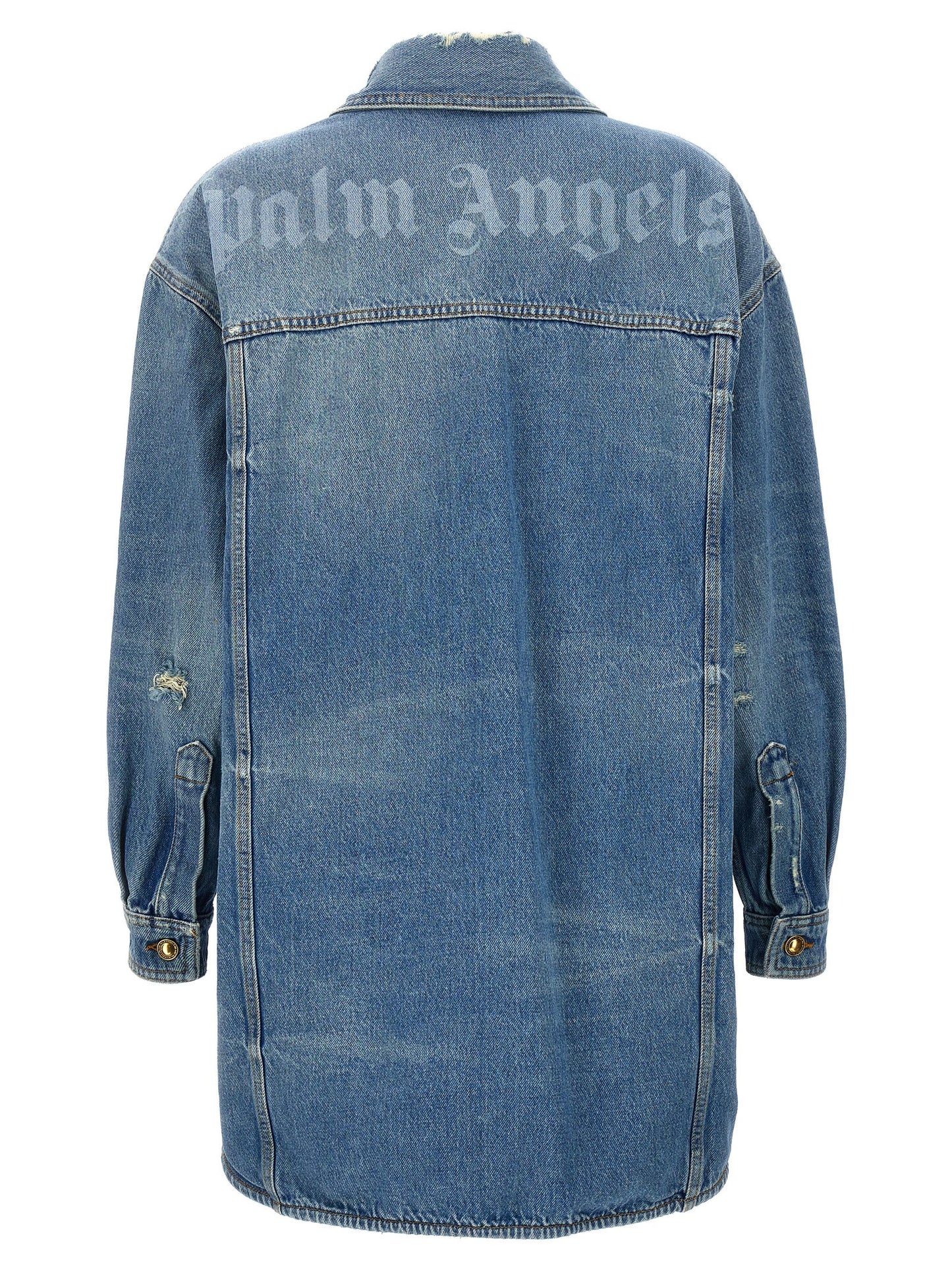 Palm Angels Women 'Washed Logo' Jacket PALM ANGELS