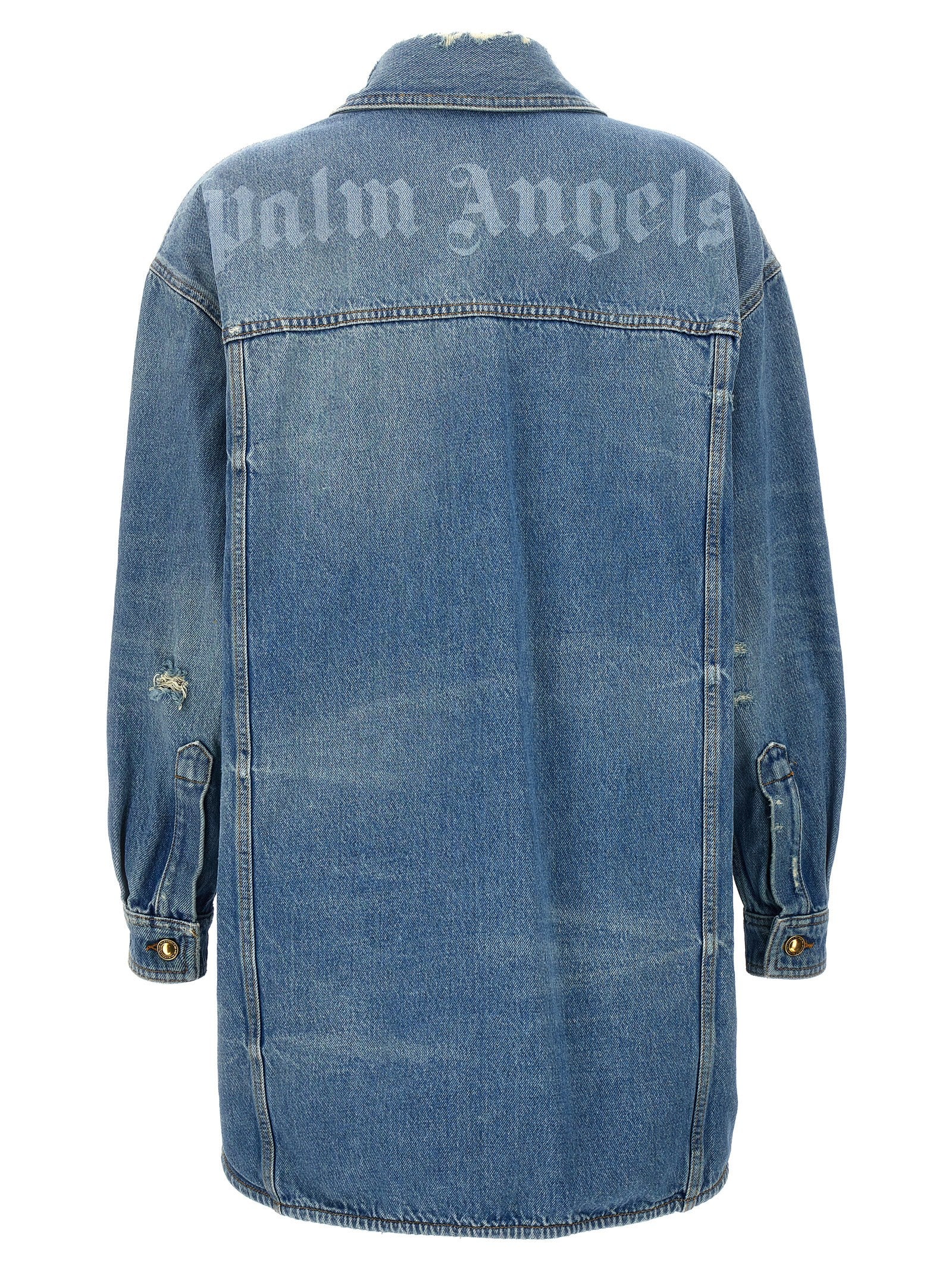 Palm Angels Women 'Washed Logo' Jacket PALM ANGELS