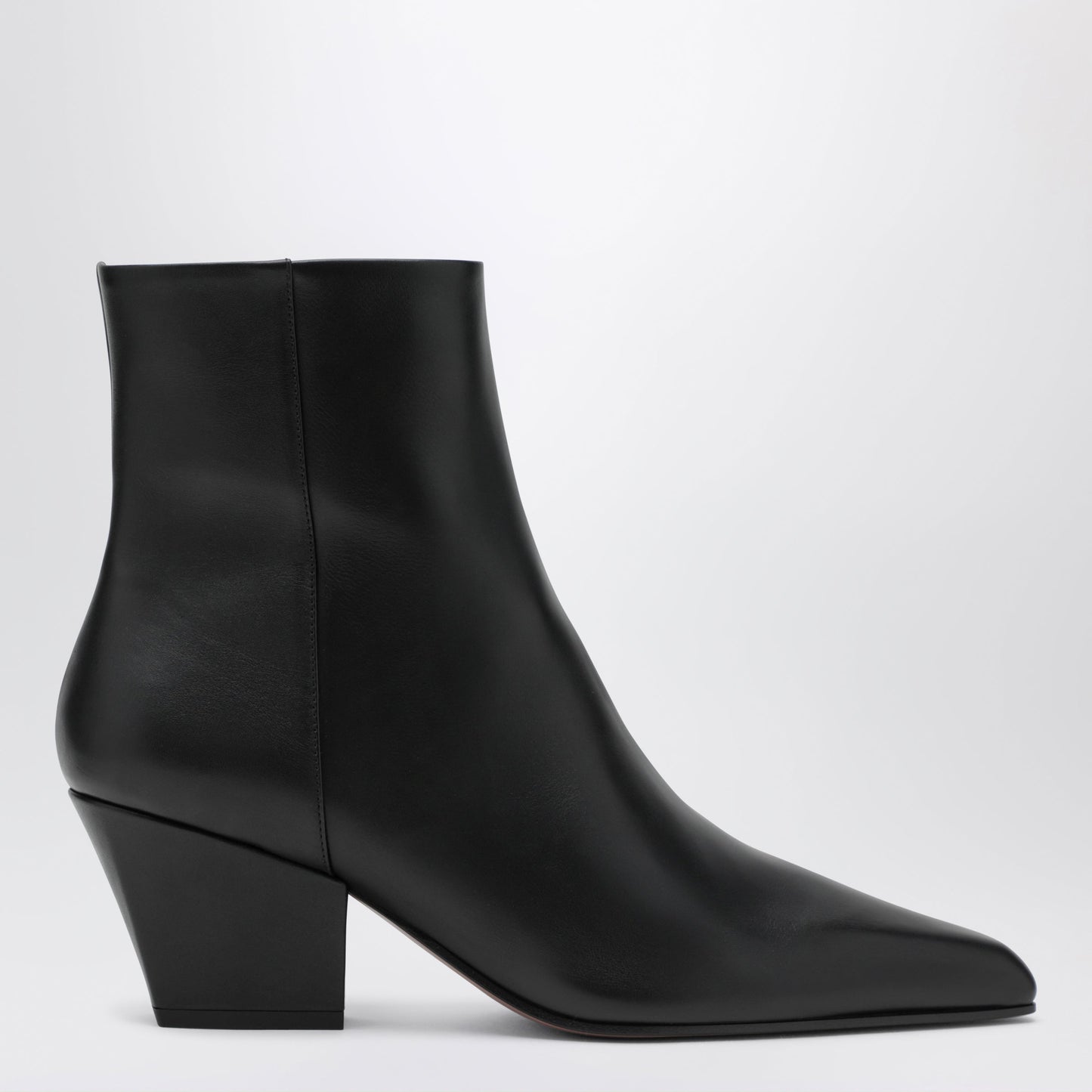 Paris Texas Jane Ankle Boots In Black Calfskin Leather Women PARIS TEXAS