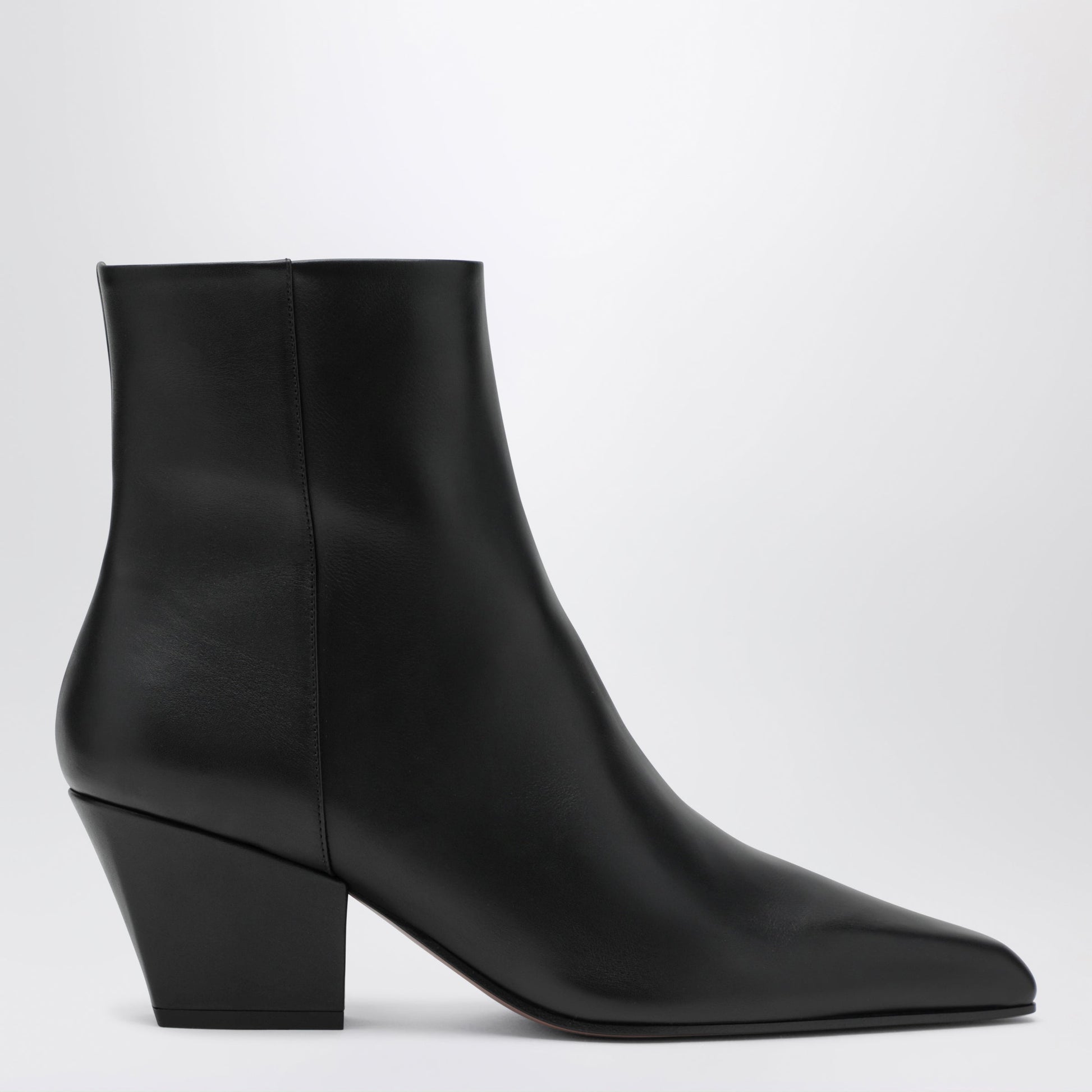 Paris Texas Jane Ankle Boots In Black Calfskin Leather Women PARIS TEXAS