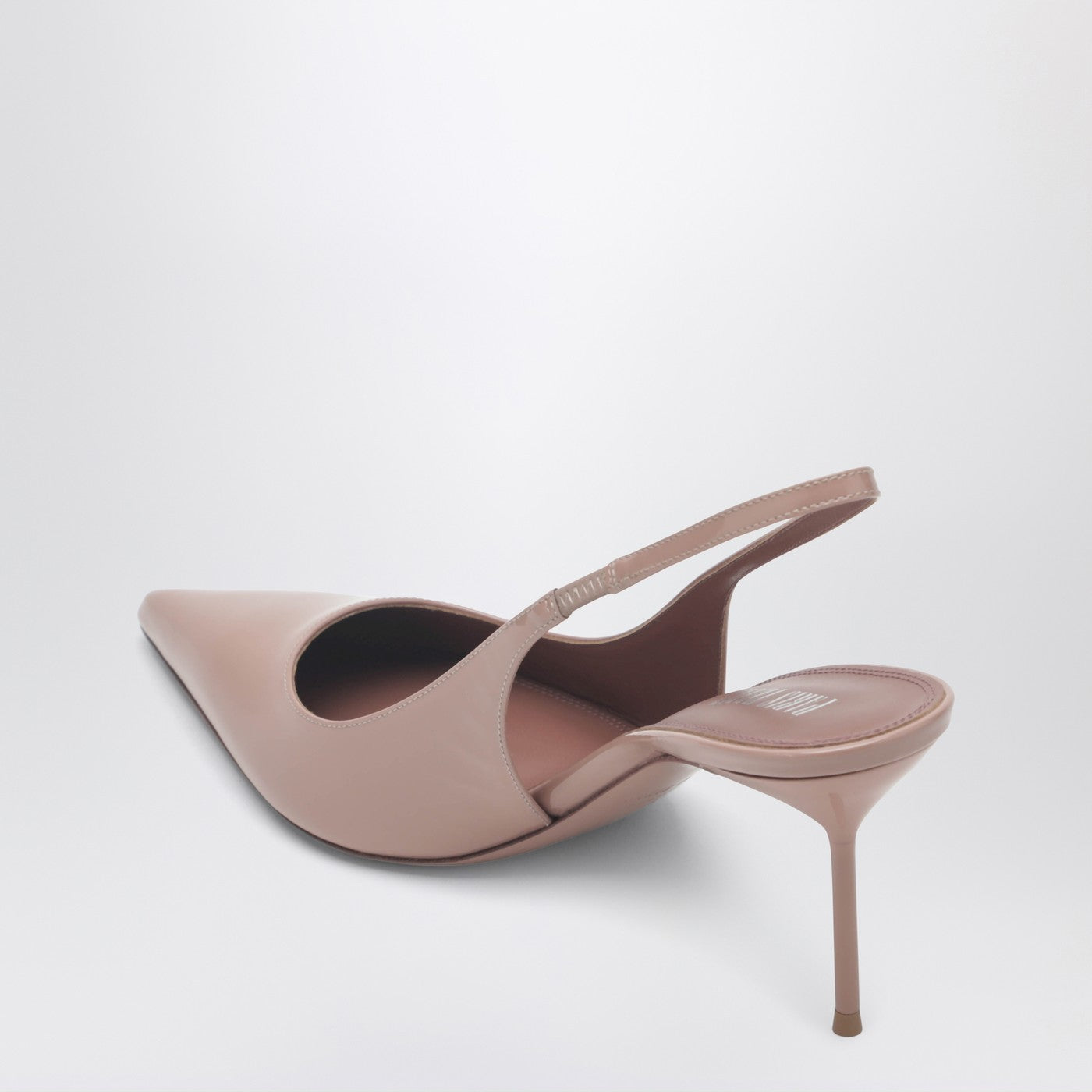Paris Texas Lidia Pink Patent Leather Slingback Women PARIS TEXAS