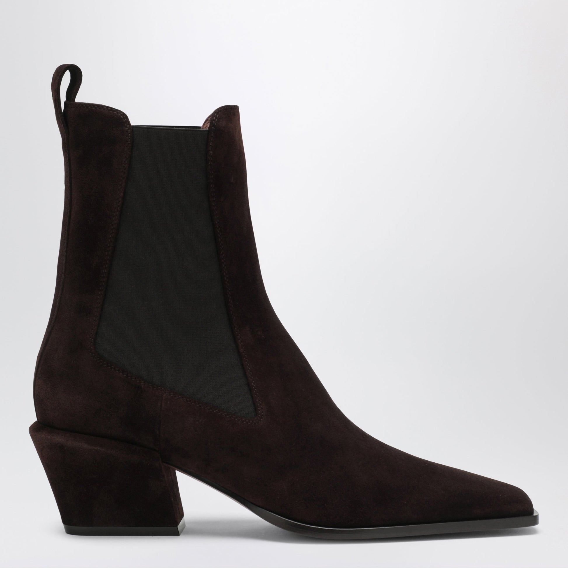 Paris Texas Bettina Suede Boots In Chocolate Brown Women PARIS TEXAS