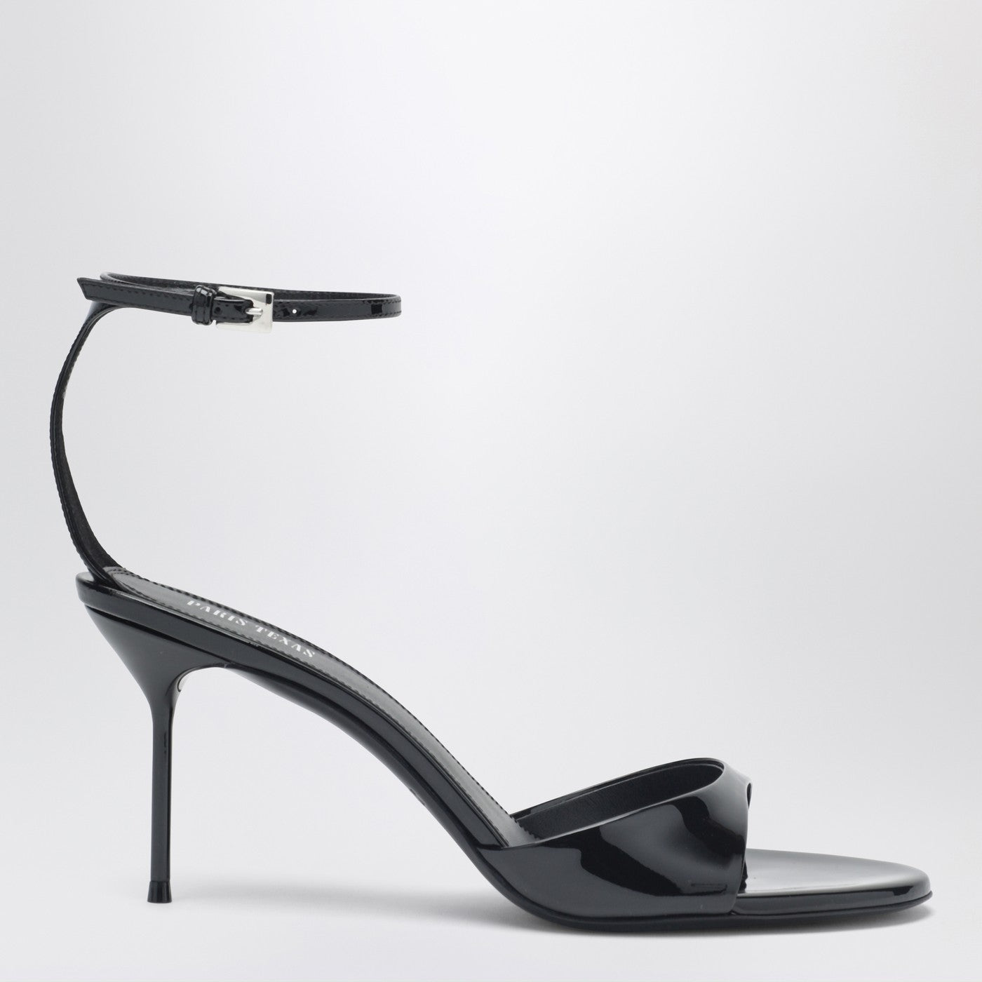 Paris Texas Lidia Black Patent Leather Sandal Women PARIS TEXAS