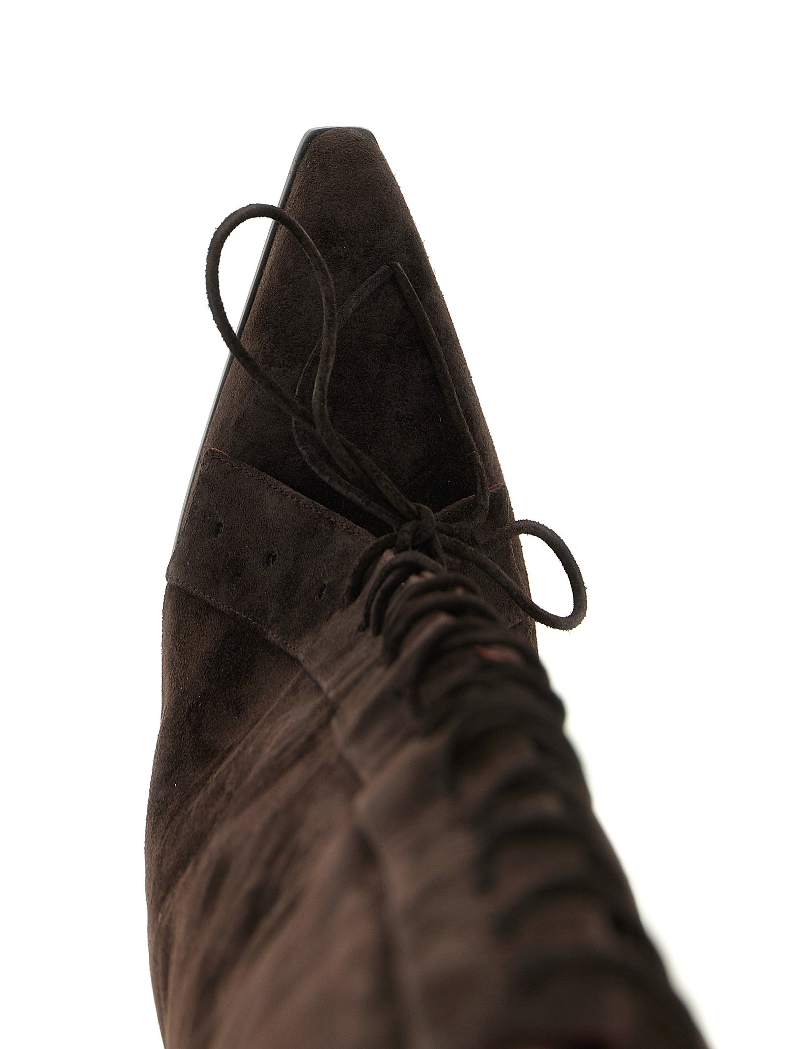 Paris Texas Women 'Jane Fold Over Lace Up' Boots PARIS TEXAS