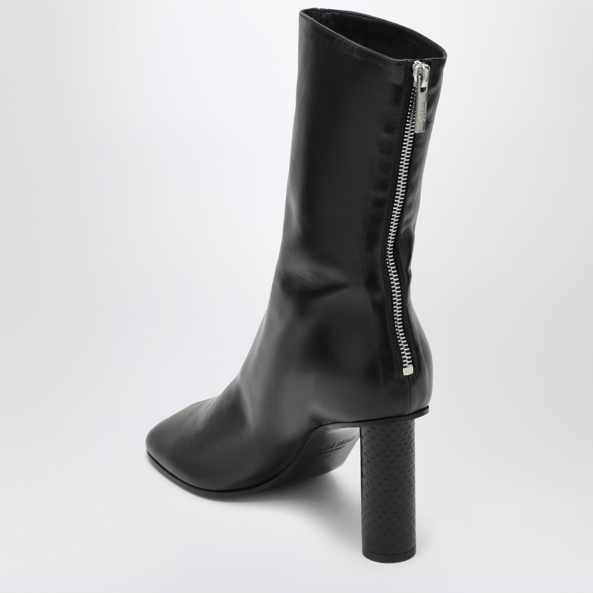 Paris Texas Alice Black Leather Ankle Boots Women PARIS TEXAS