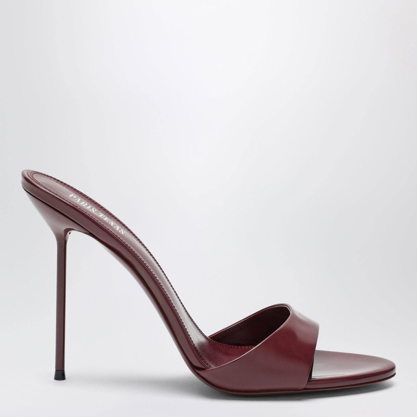 Paris Texas Lidia Mules In Amarena Patent Leather Women PARIS TEXAS
