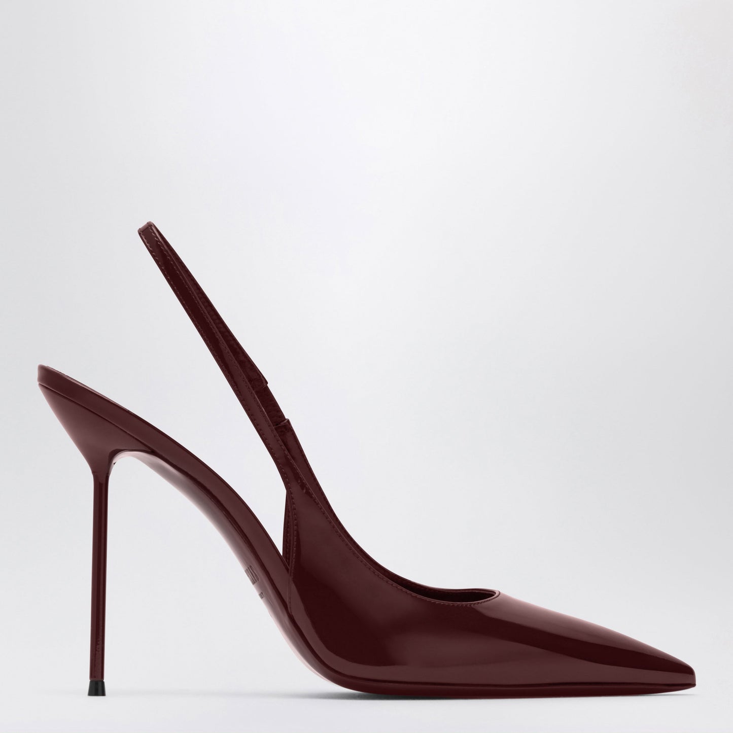 Paris Texas Lidia Slingback Pumps In Cherry Patent Leather Women PARIS TEXAS