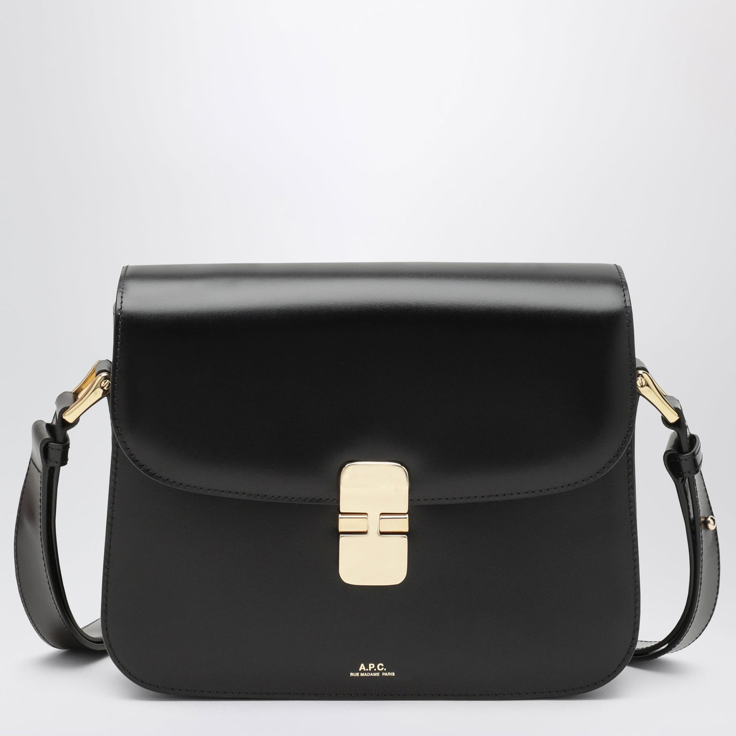 A.P.C. Grace Black Leather Bag Women A.P.C.