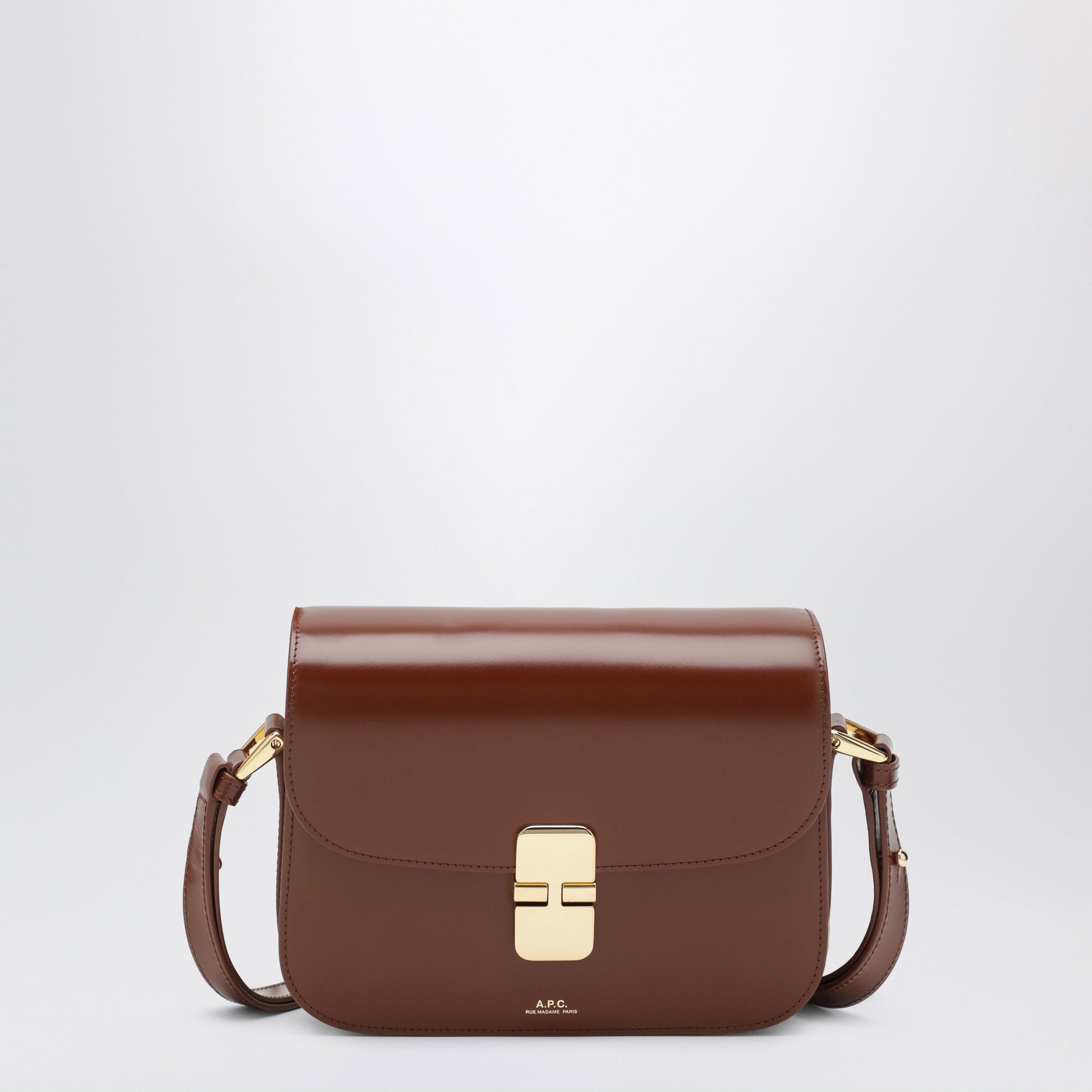A.P.C. Small Grace Shoulder Bag In Hazelnut Women A.P.C.