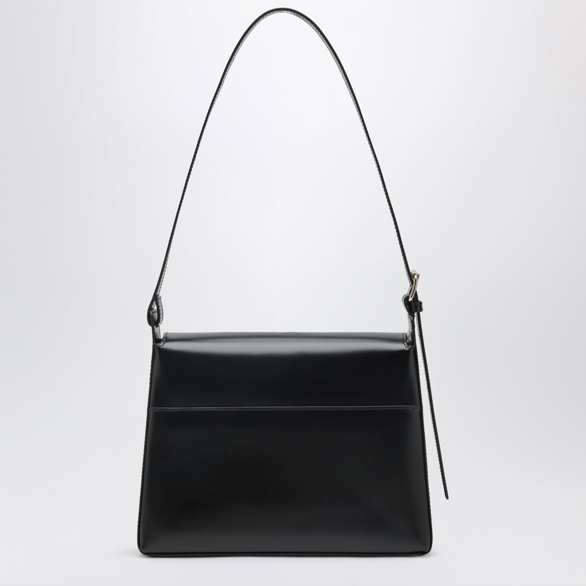 A.P.C. Virginie Black Leather Shoulder Bag Women A.P.C.