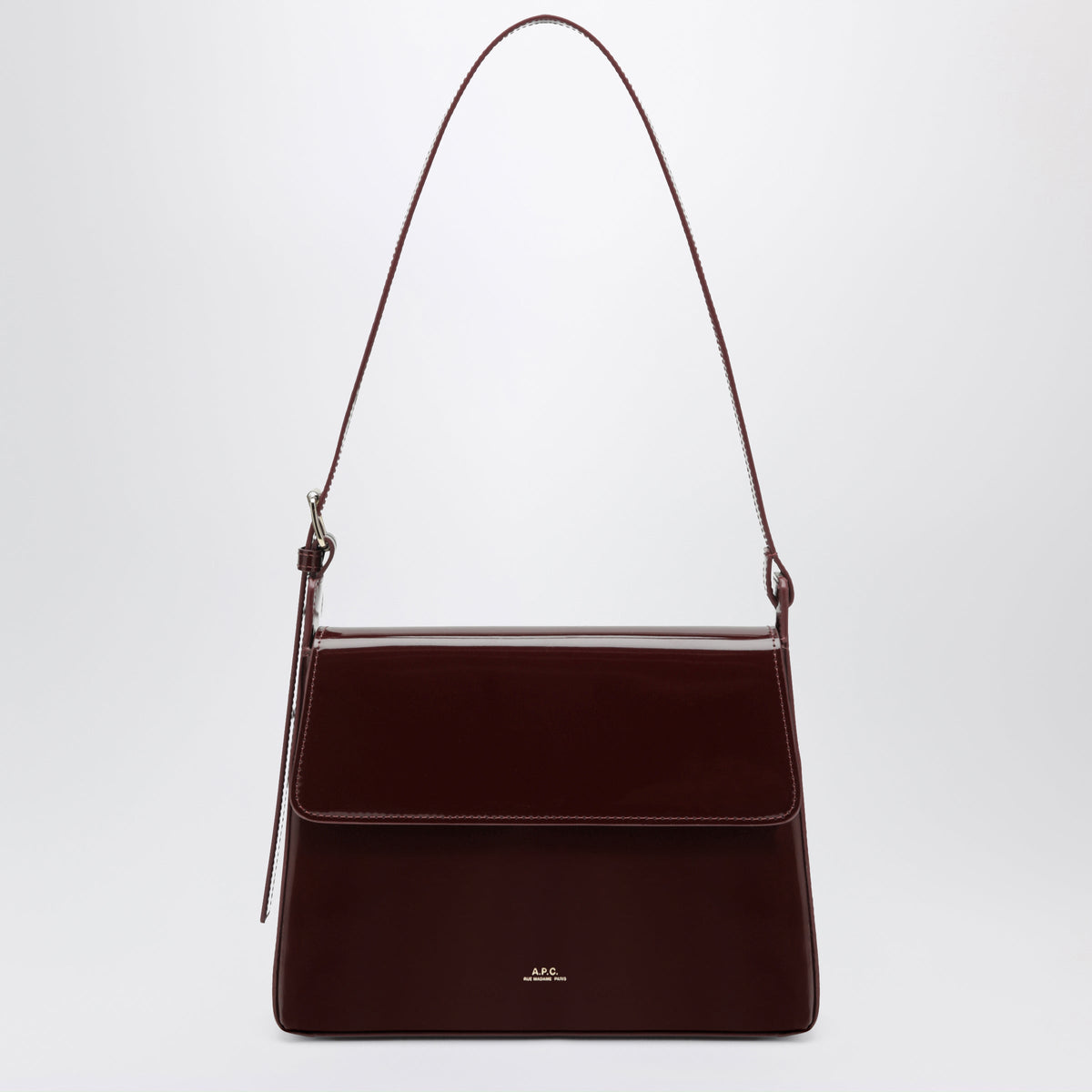 A.P.C. Virginie Burgundy Leather Bag Women A.P.C.