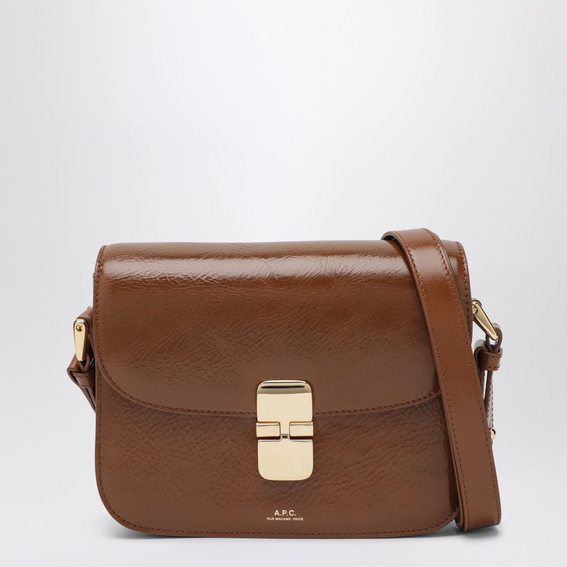 A.P.C. Grace Cross-Body Bag Coffe Women A.P.C.