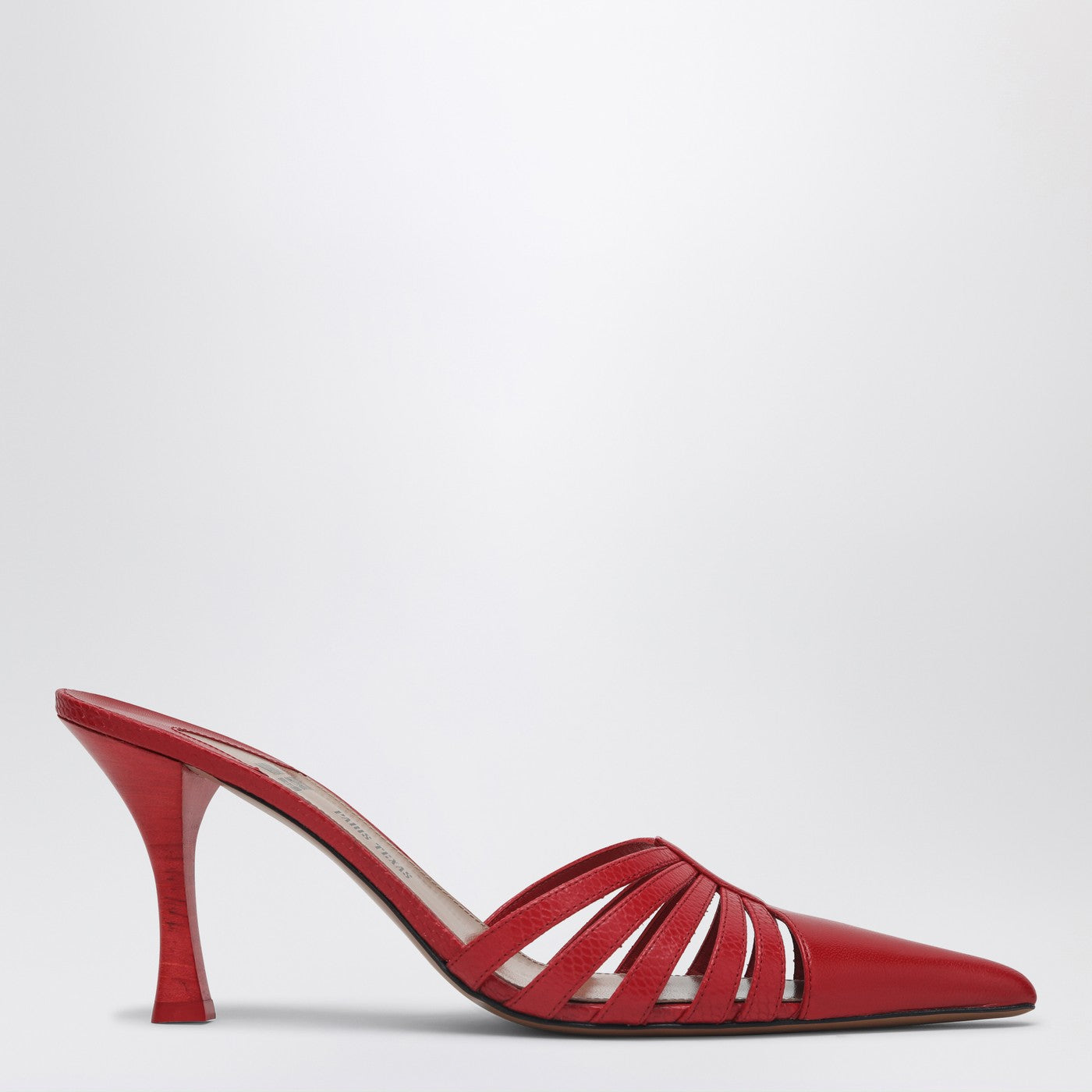 Paris Texas Red Leather Mule Nadia Women PARIS TEXAS