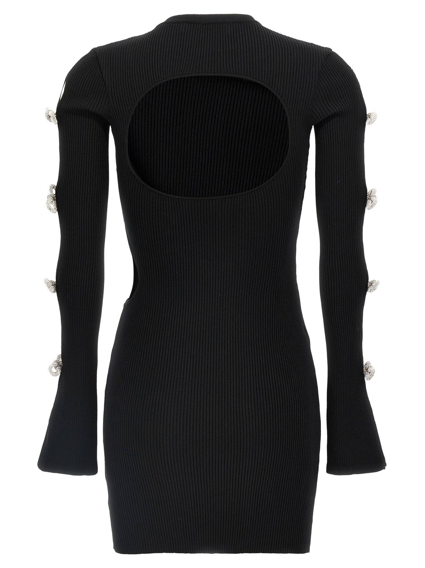 Mach & Mach Women 'Cut-Out Crystal Bow' Dress MACH & MACH