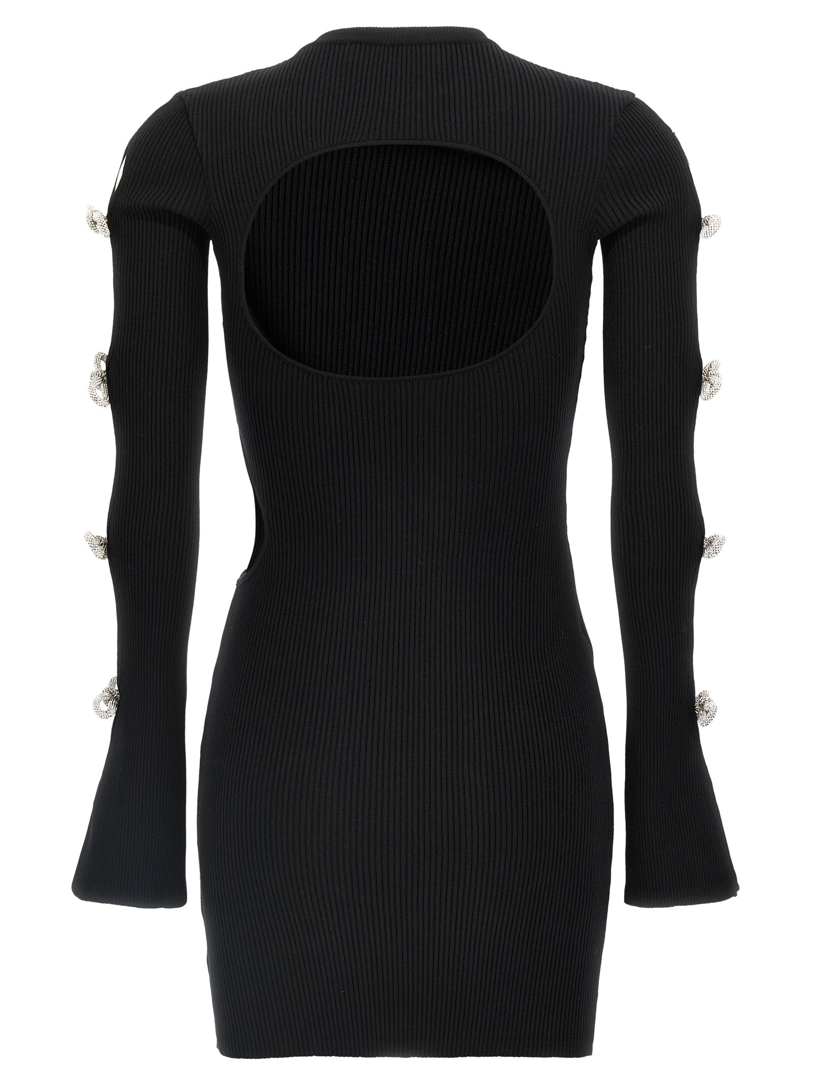Mach & Mach Women 'Cut-Out Crystal Bow' Dress MACH & MACH
